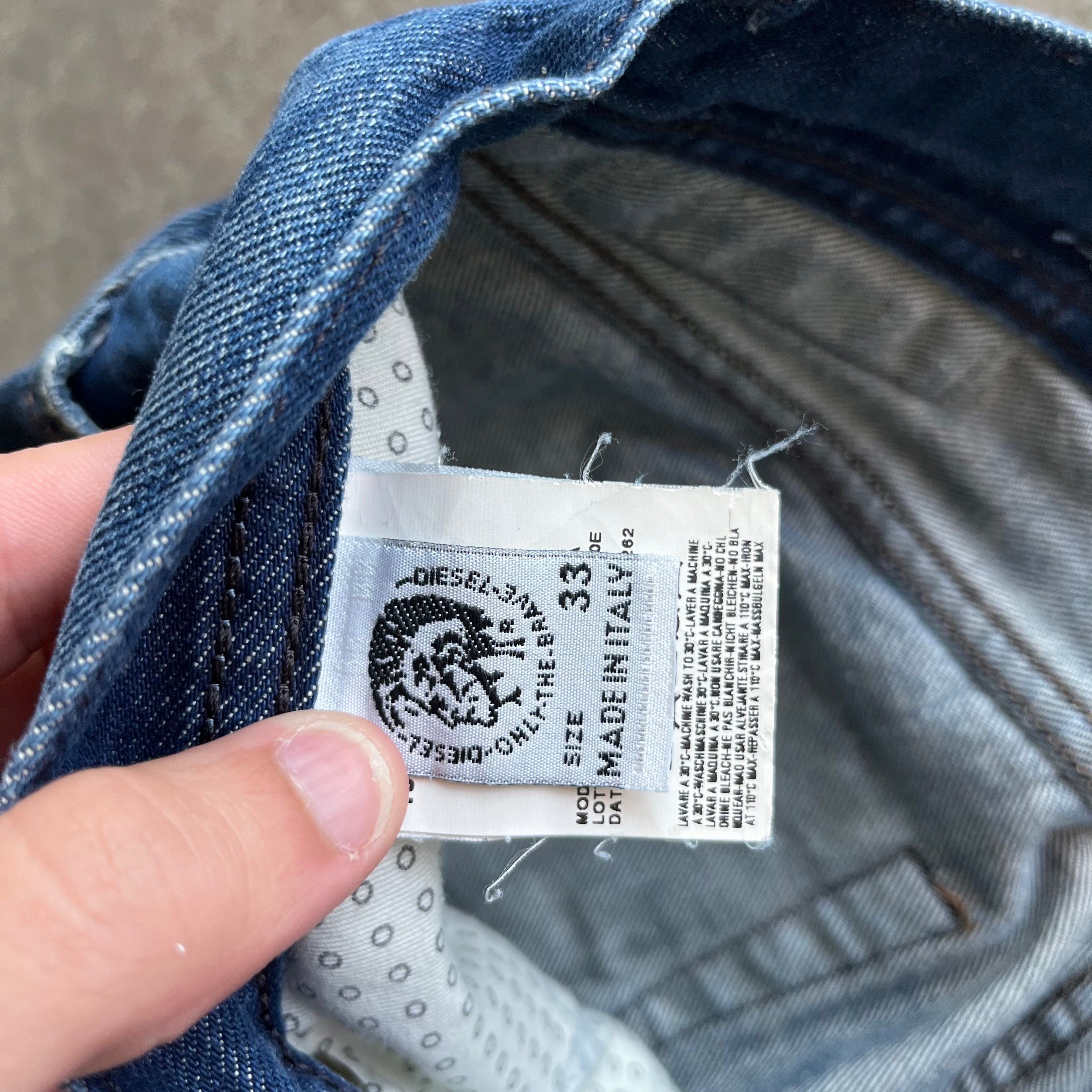 33x33 Straight Leg Diesel Jeans