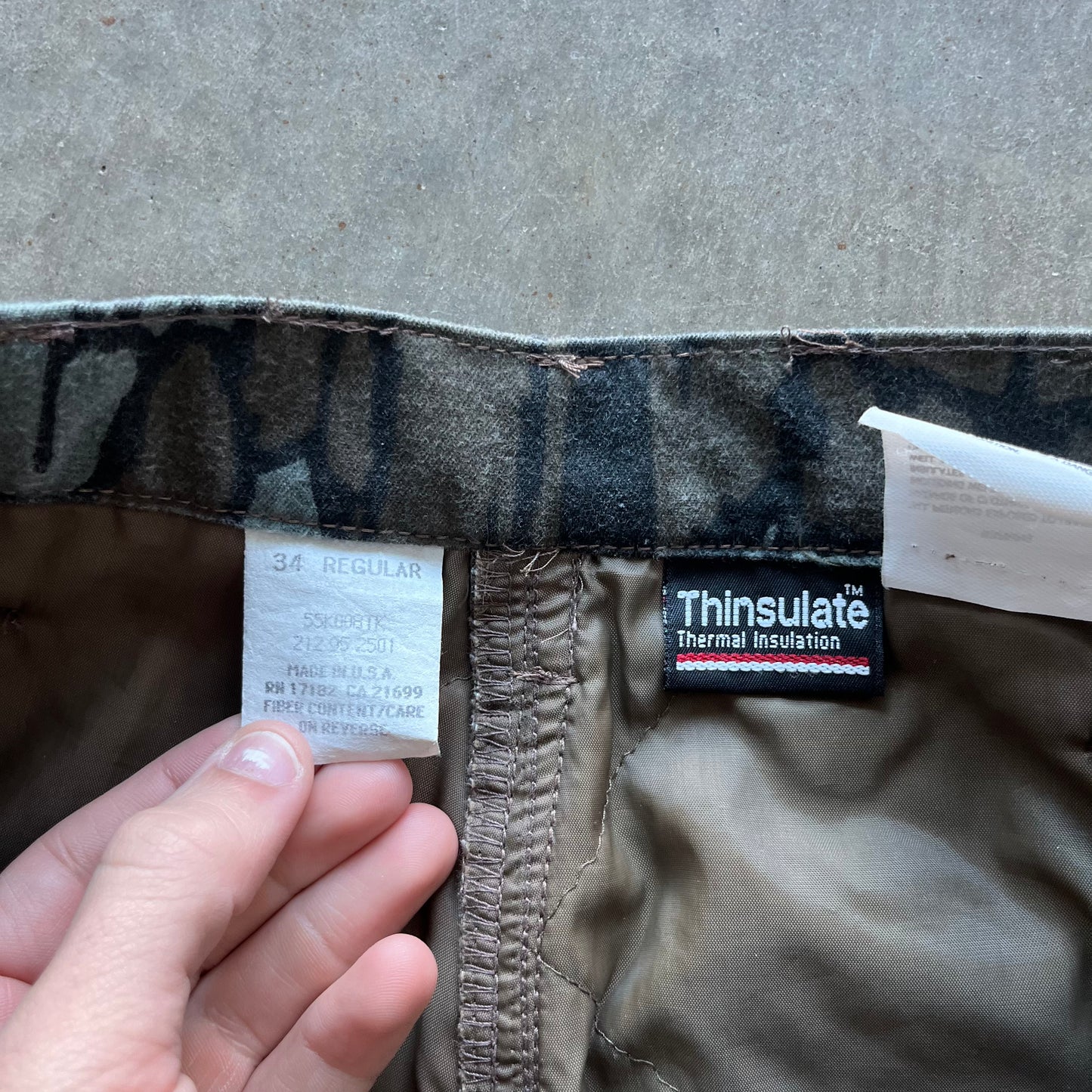 34x34 90s Rebark Camo Pants