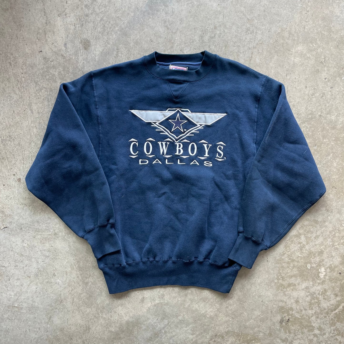 M 90s Cowboys Crewneck