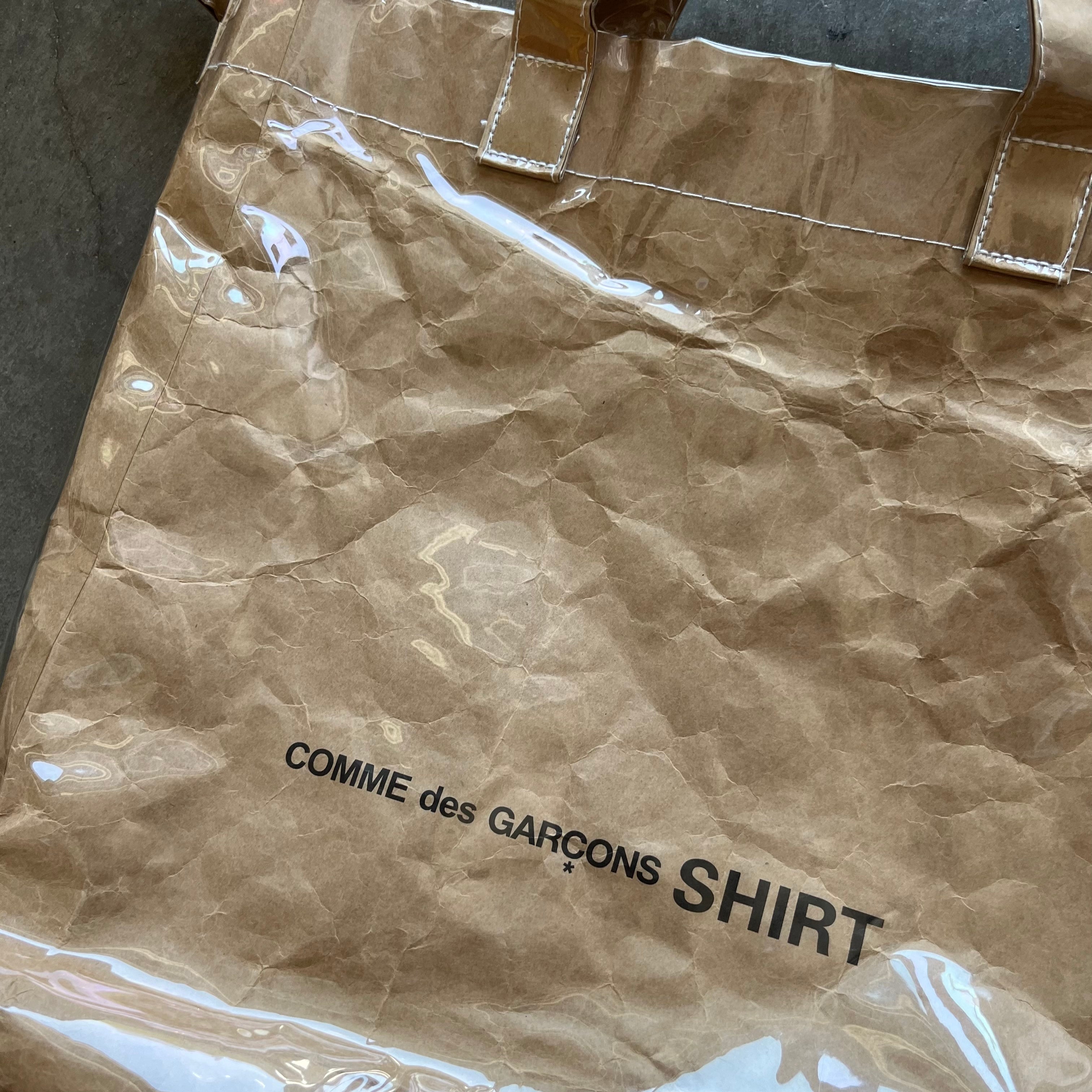 Come Des Garçons See Through Tote Bag