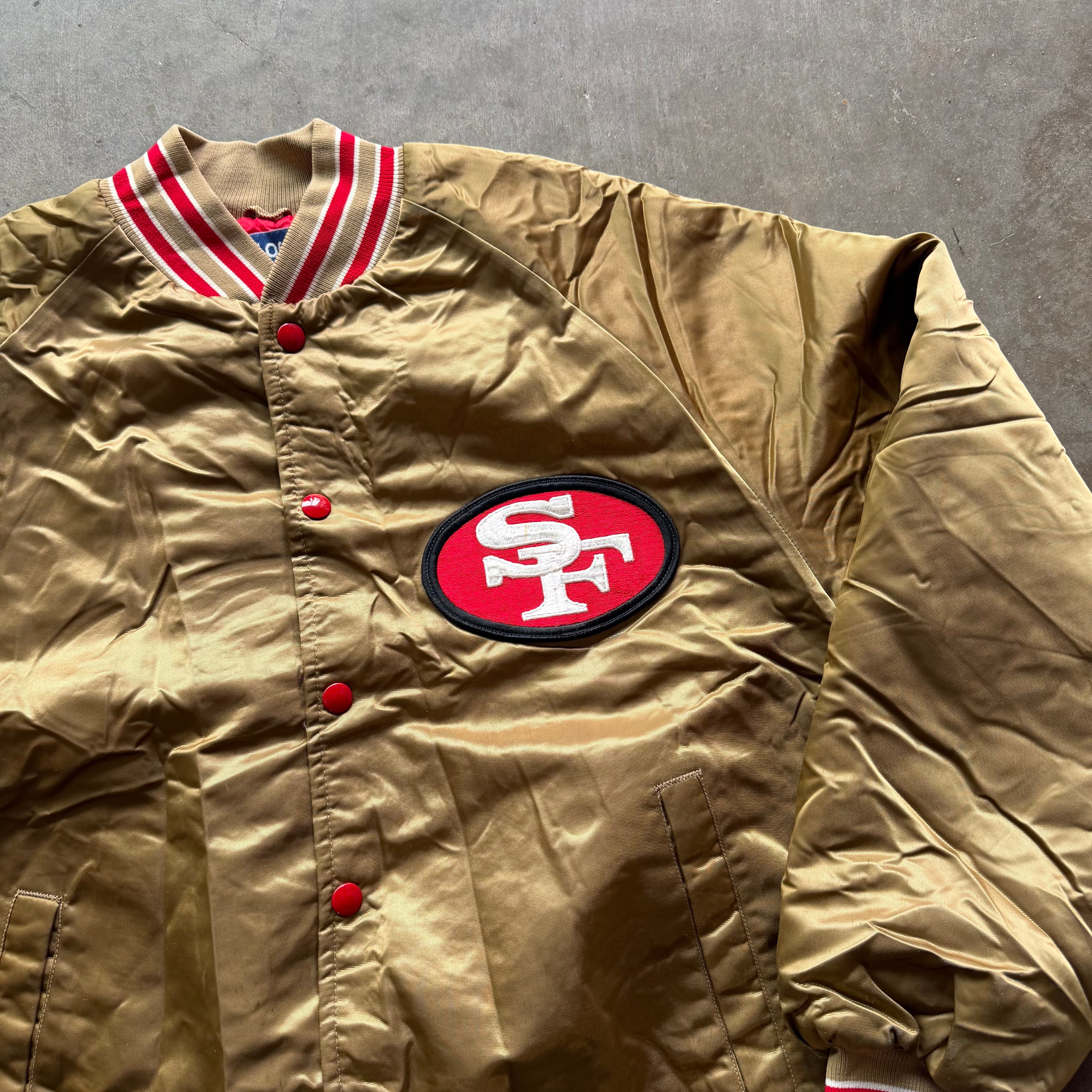L 80s 49ers Bomber Jacket