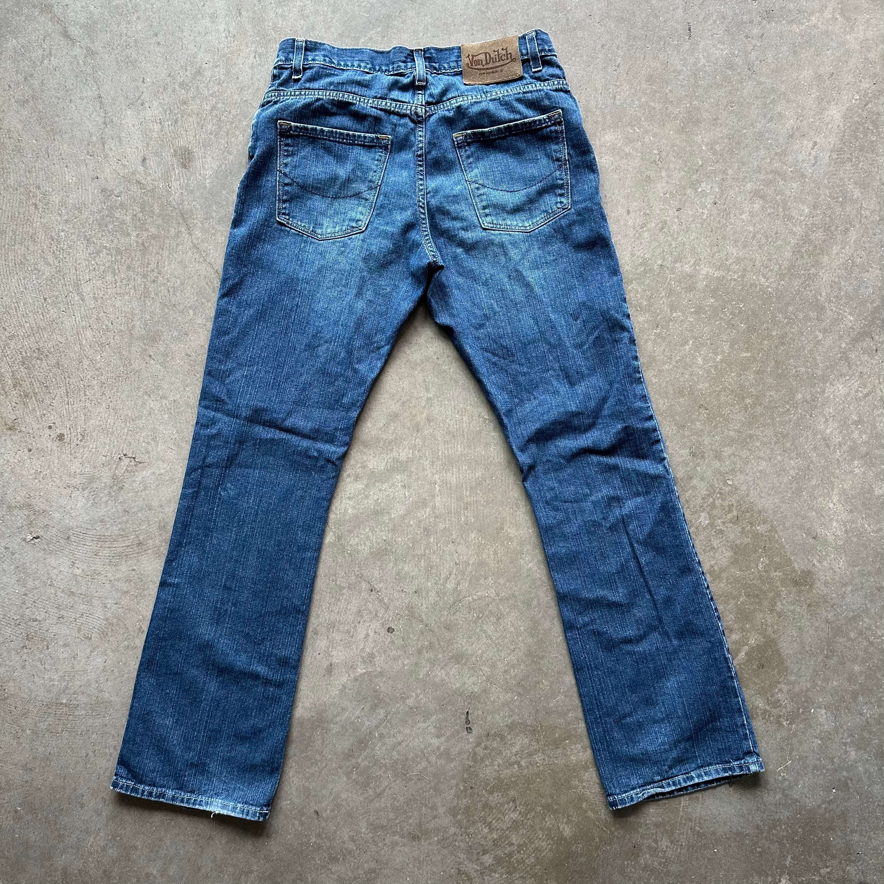 33x33 Y2K Von Dutch Jeans