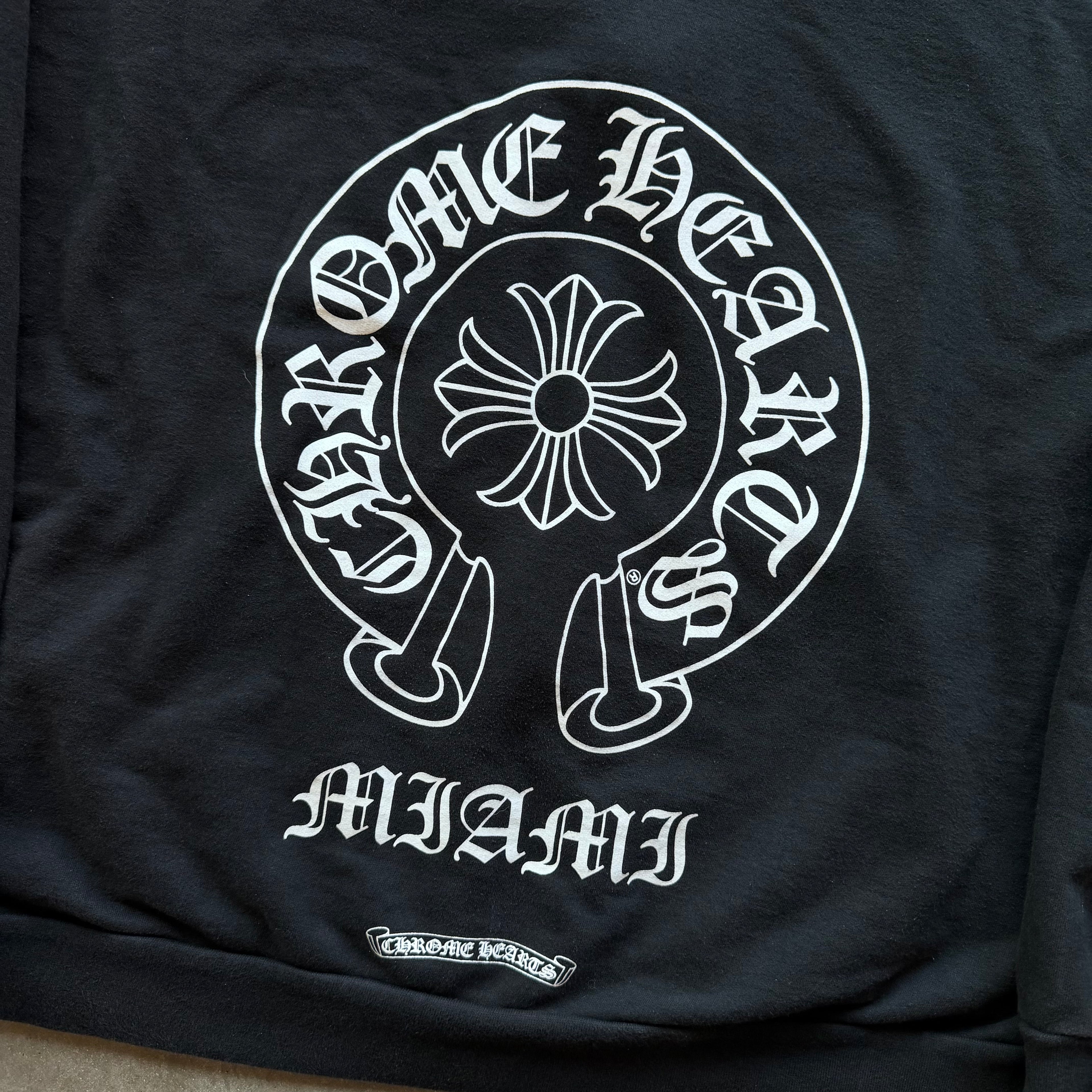 XXL Chrome Hearts Miami Scroll Zipup