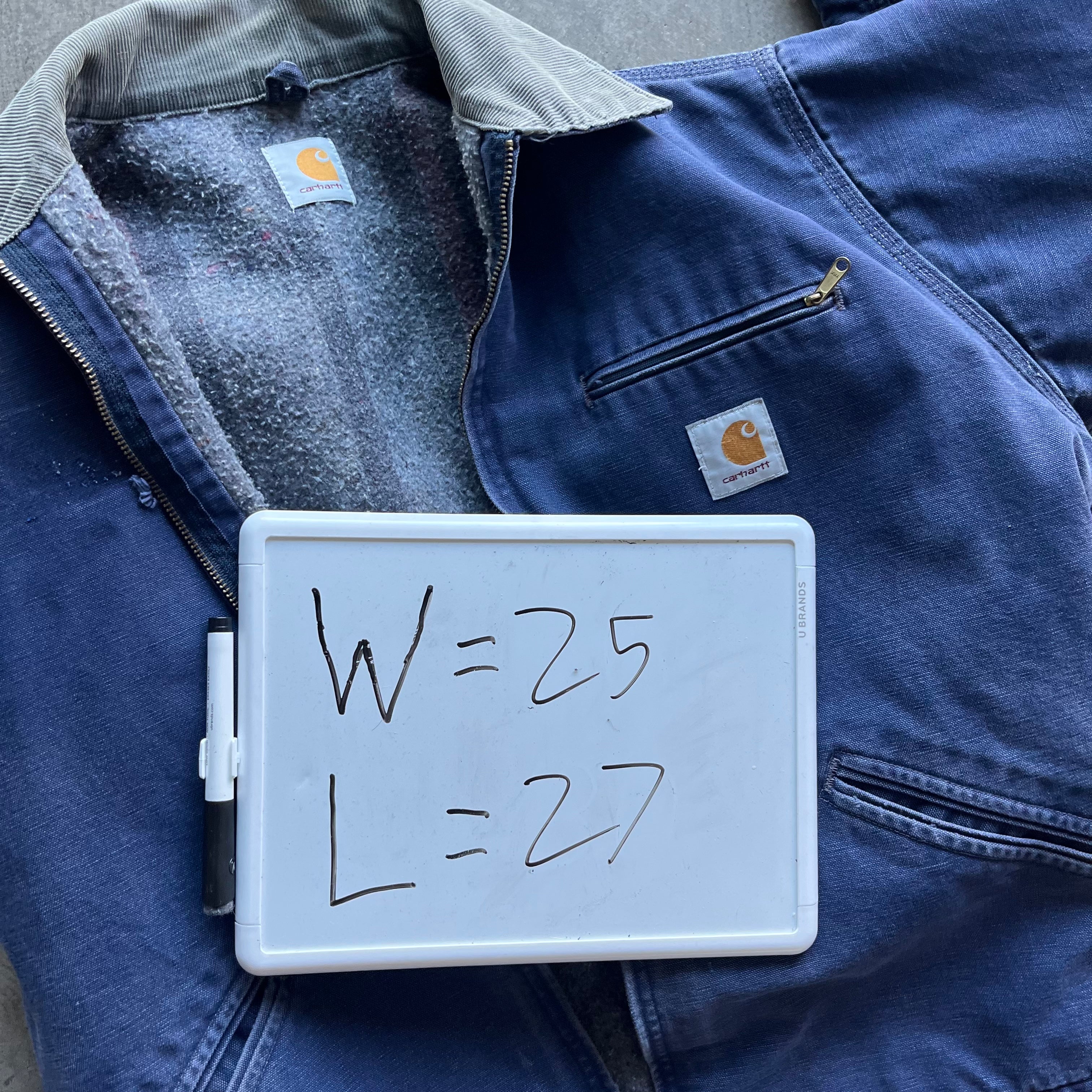L 90s Blanket Lined Carhartt Detroit Jacket