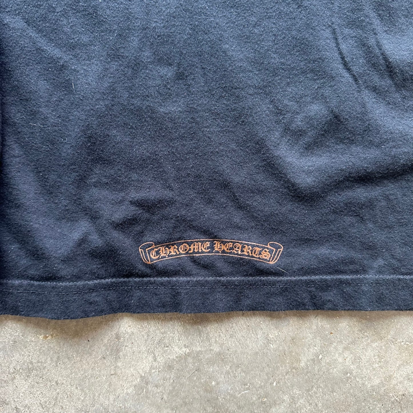 XL Chrome Hearts Brown Scroll Longsleeve