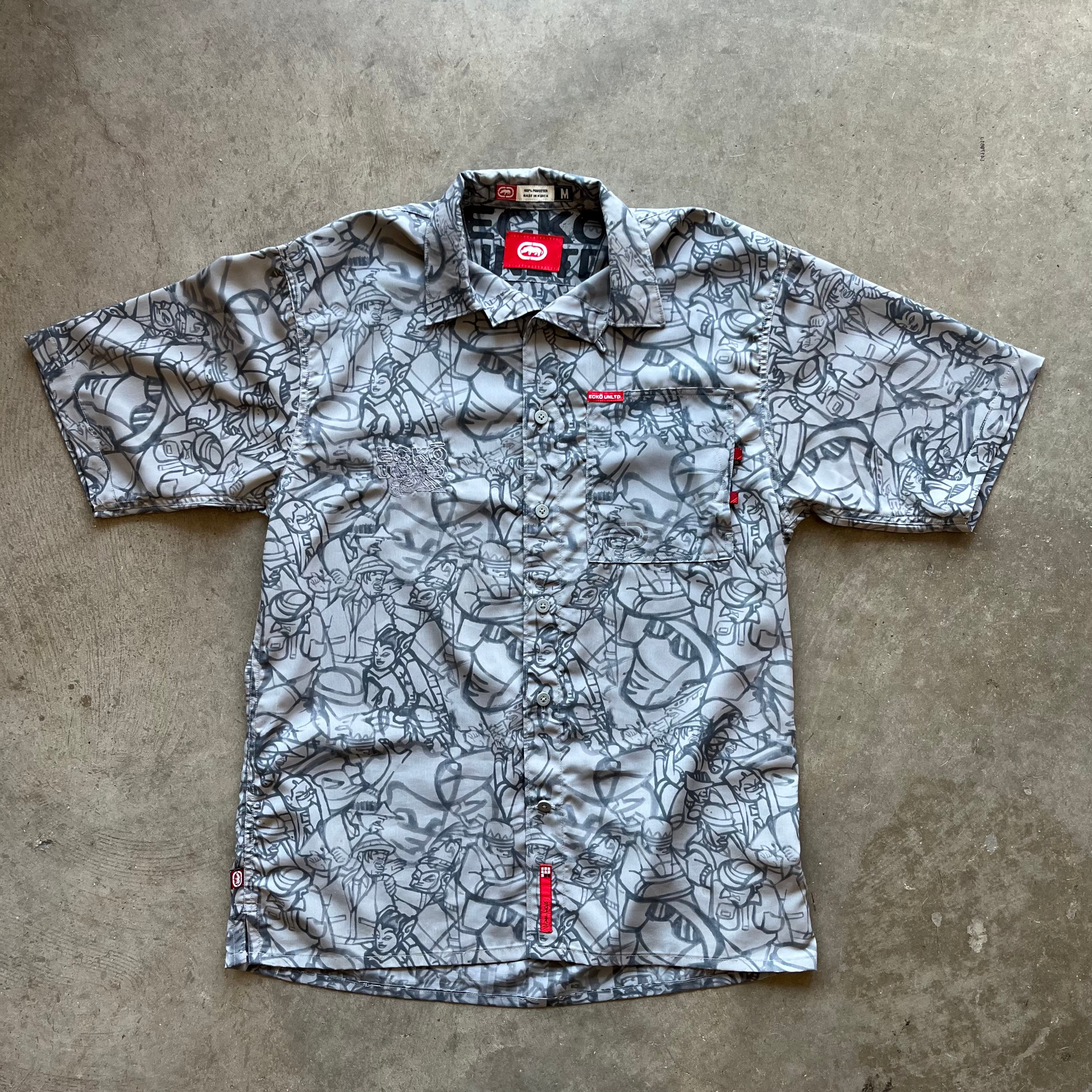 M Y2K Ecko Button Up