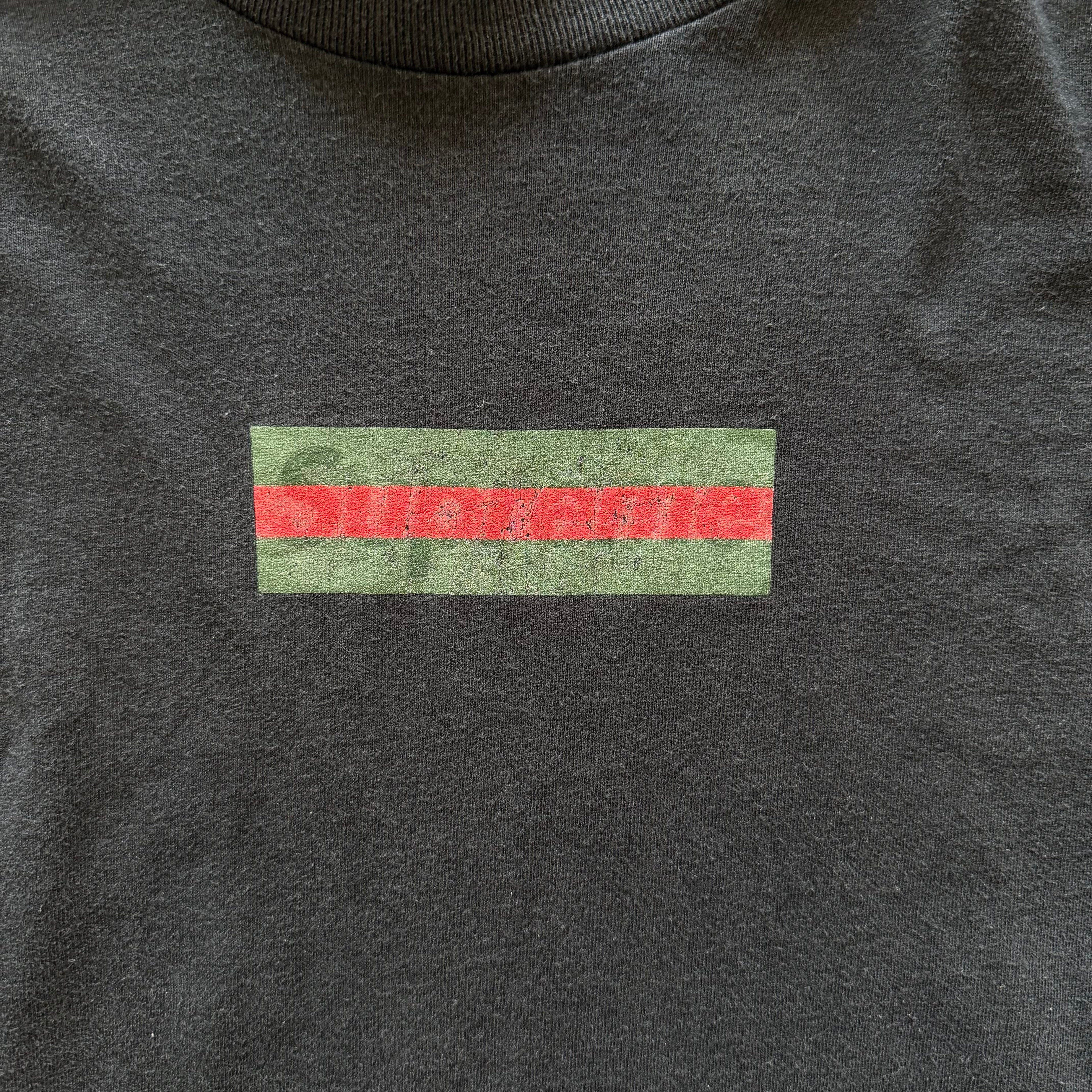 XL 04 Supreme Gucci Box Logo Black