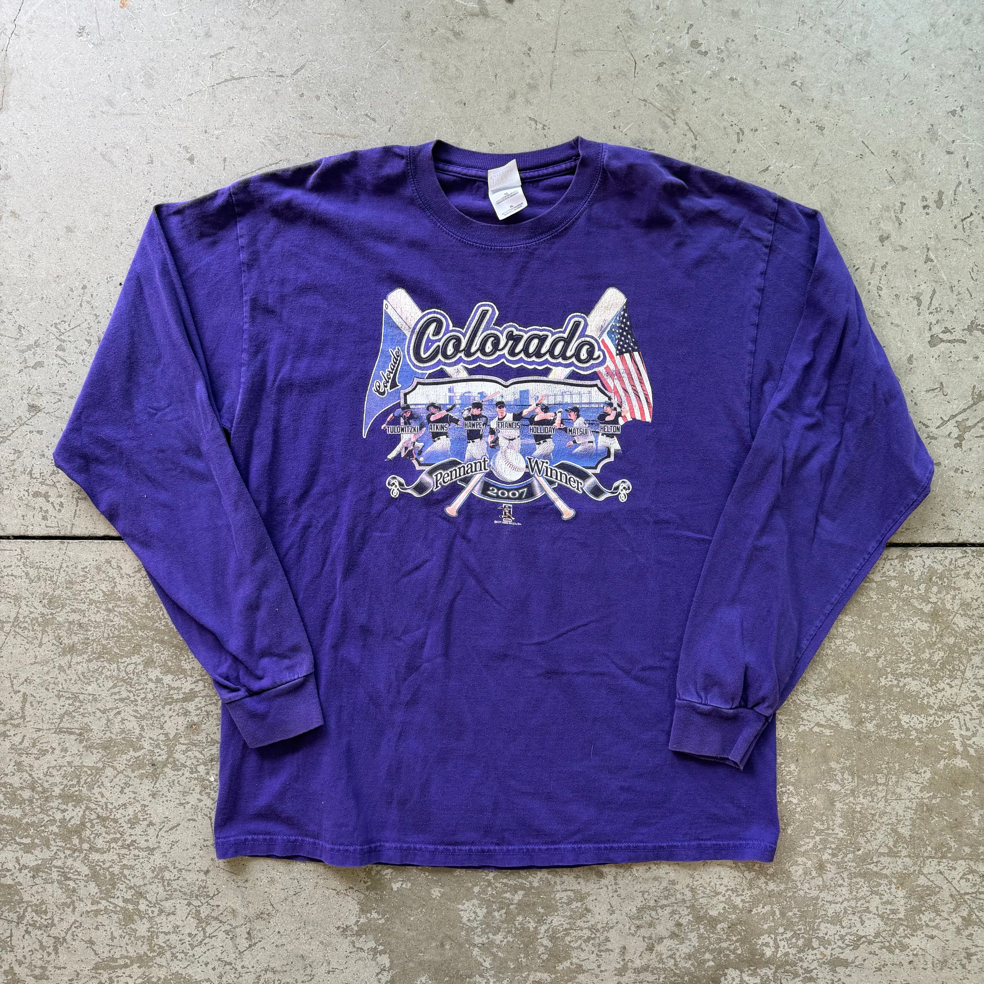 XL 07 Colorado Rockies Longsleeve