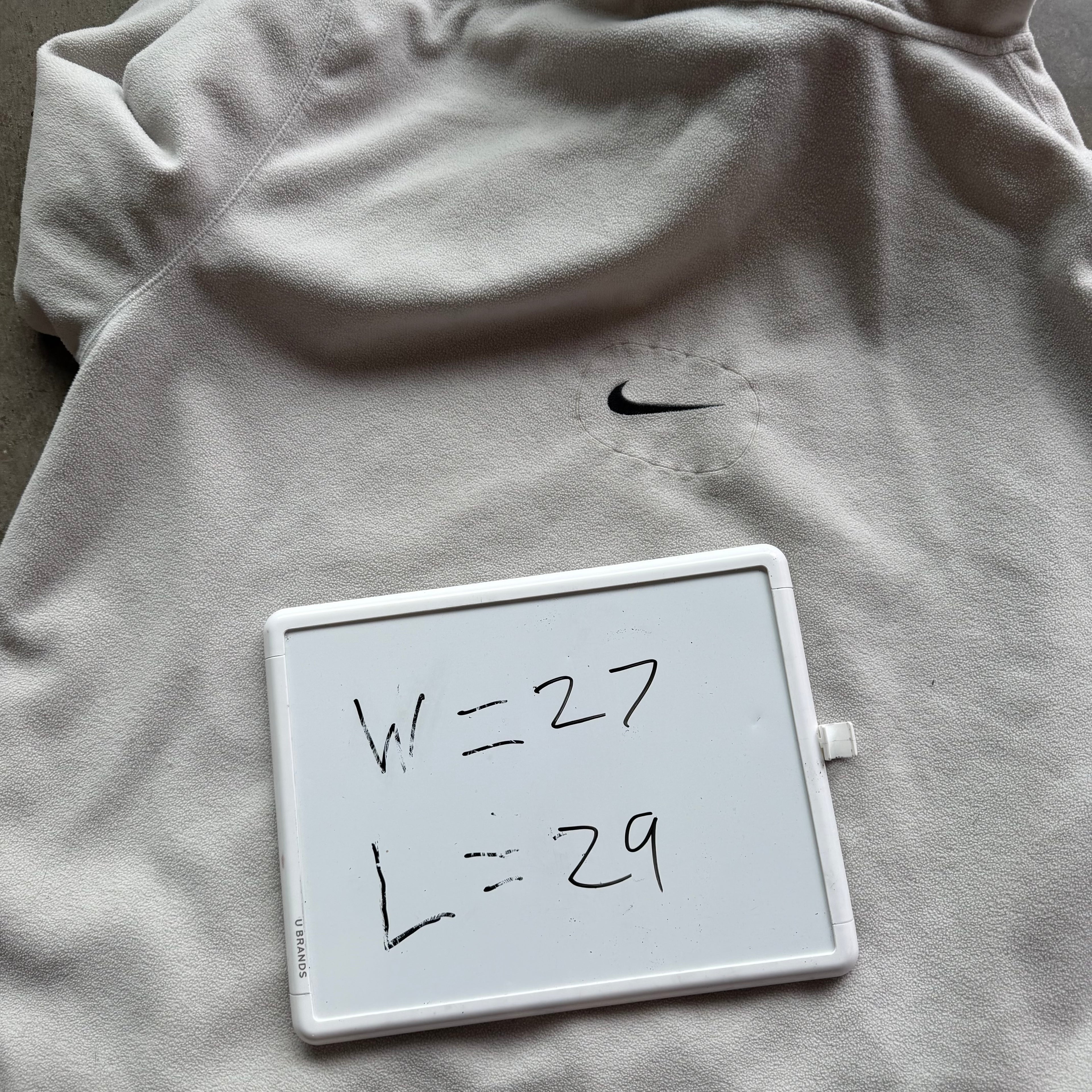 XL 00s Fleece Nike Center Swoosh