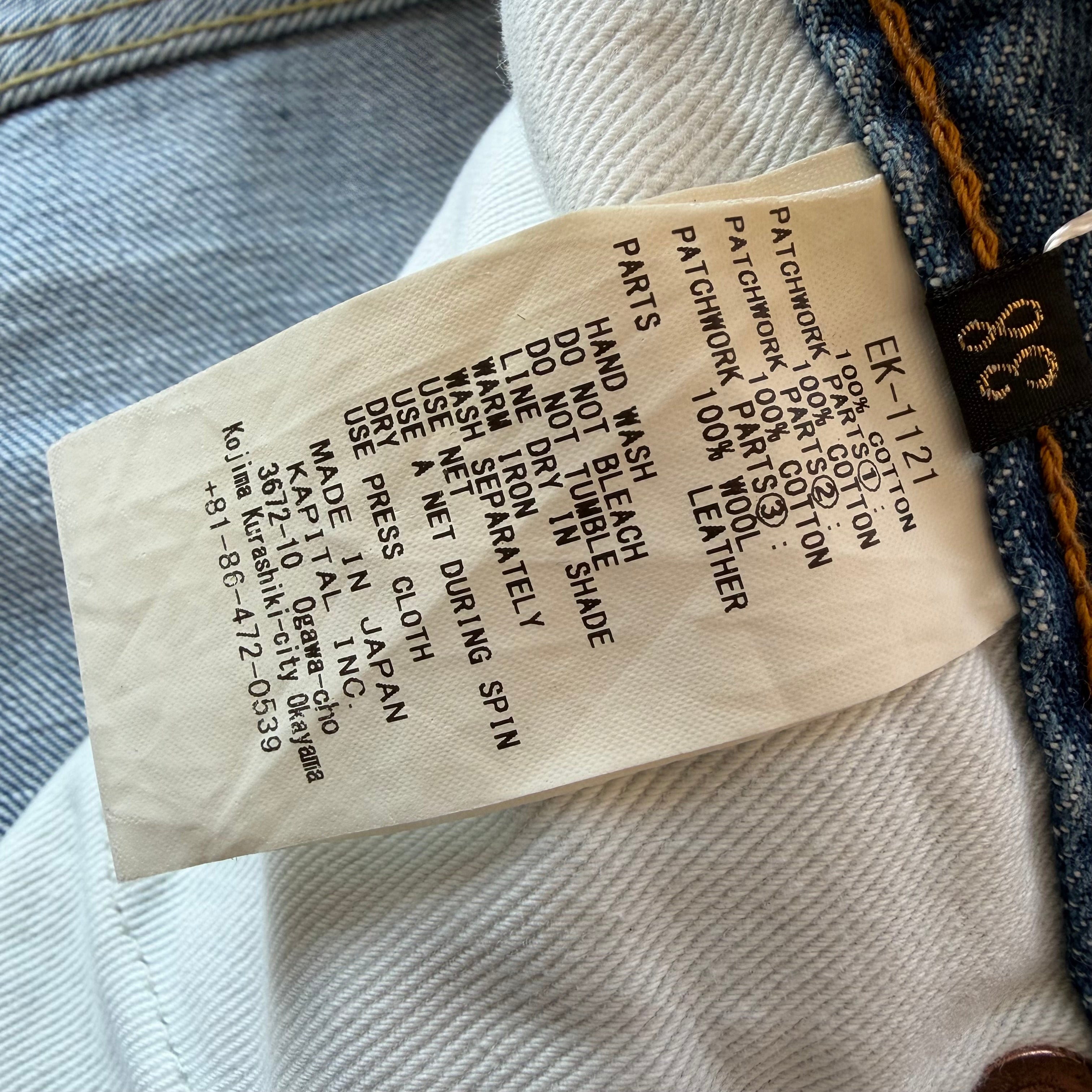 38W Kapital Okabilly Gypsy Denim
