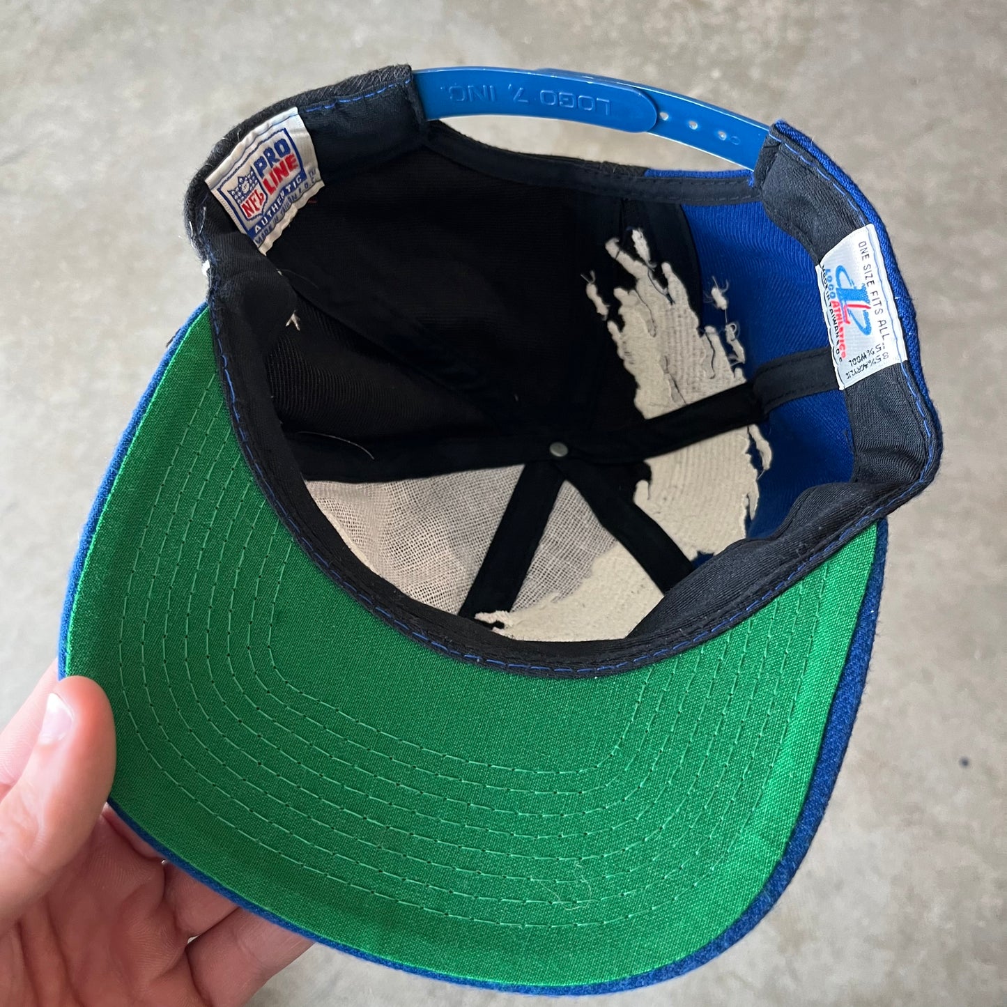 90s Cowboys Splash Snapback Hat