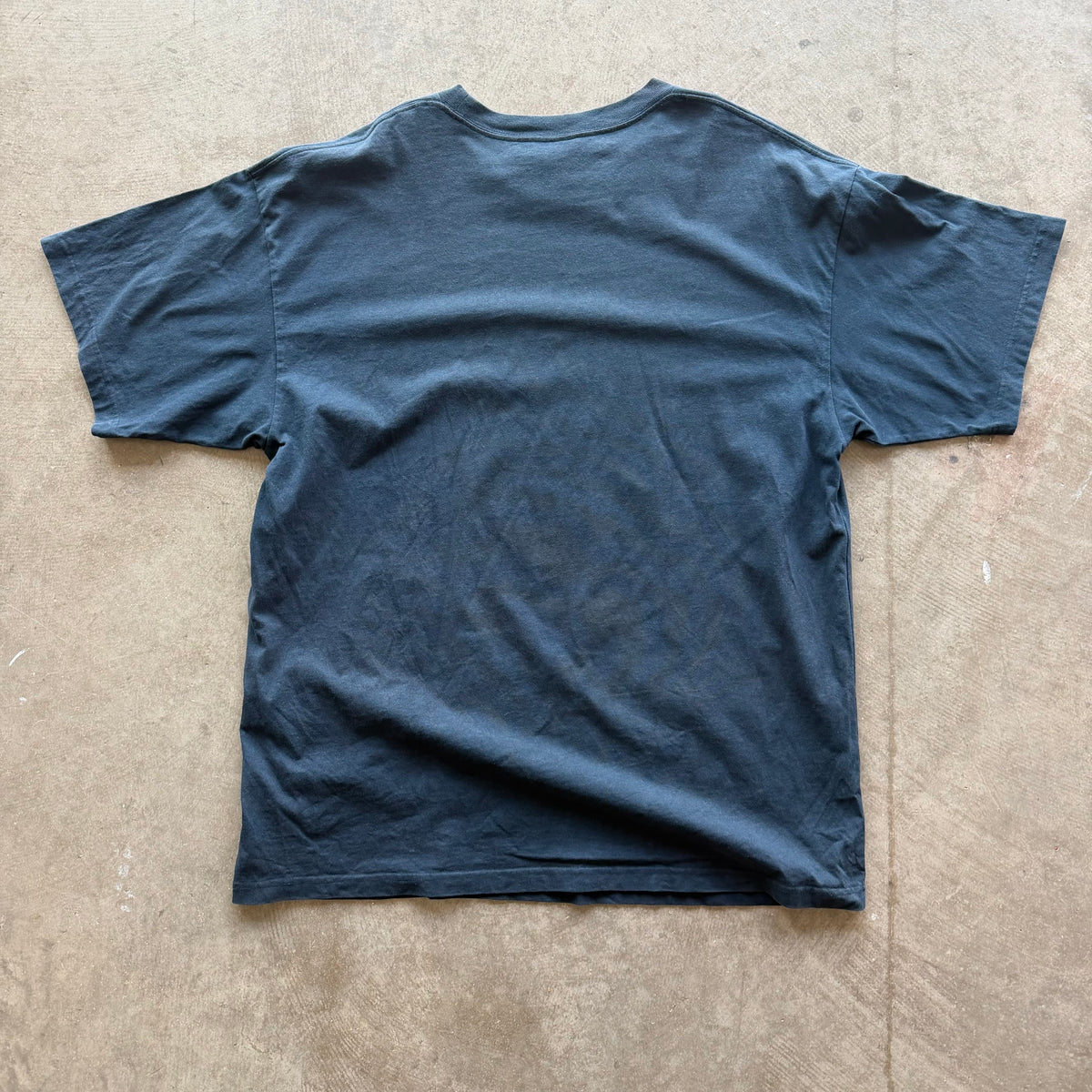 XL Balenciaga Logo Tee Black