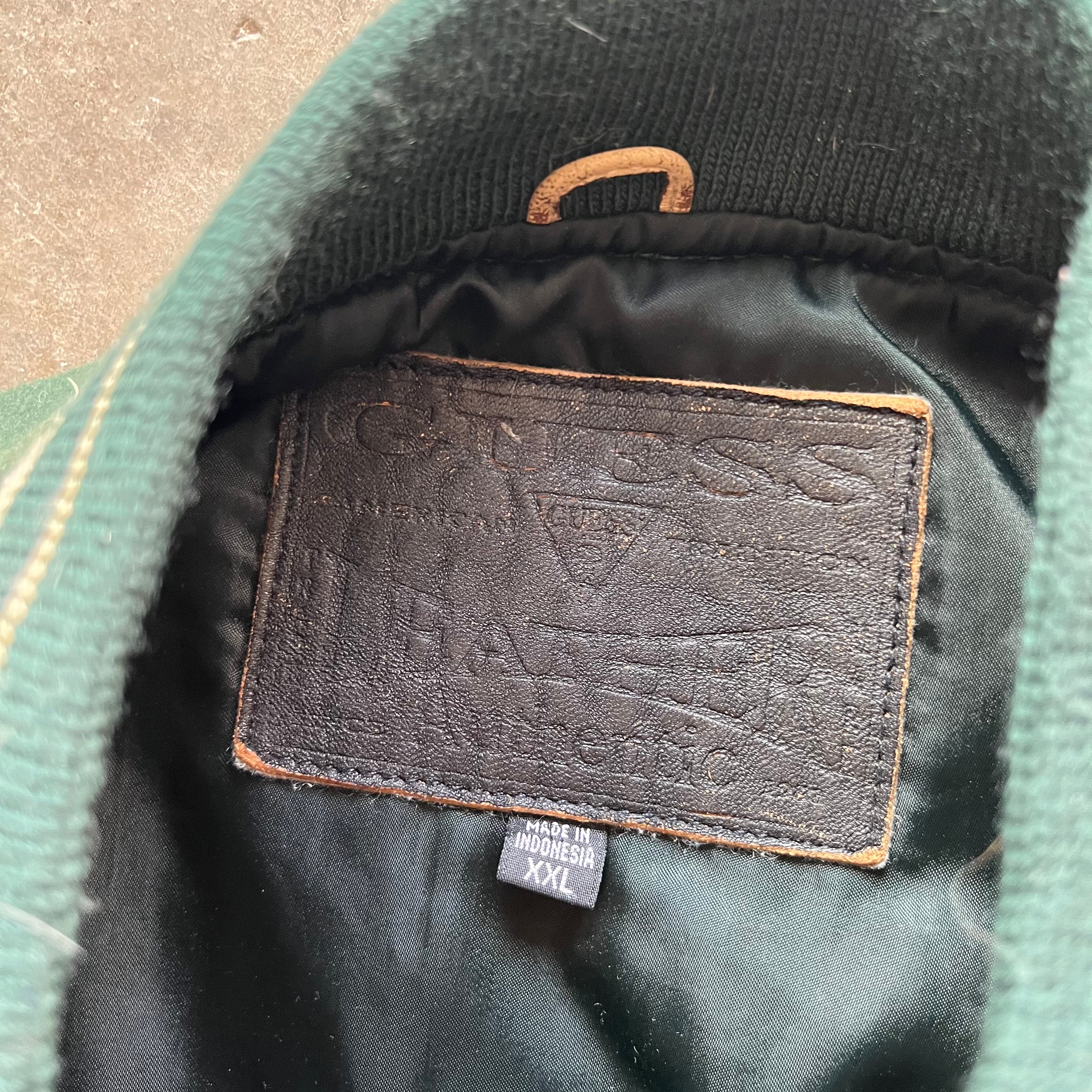 XXL 00s Guess varsity Jacket