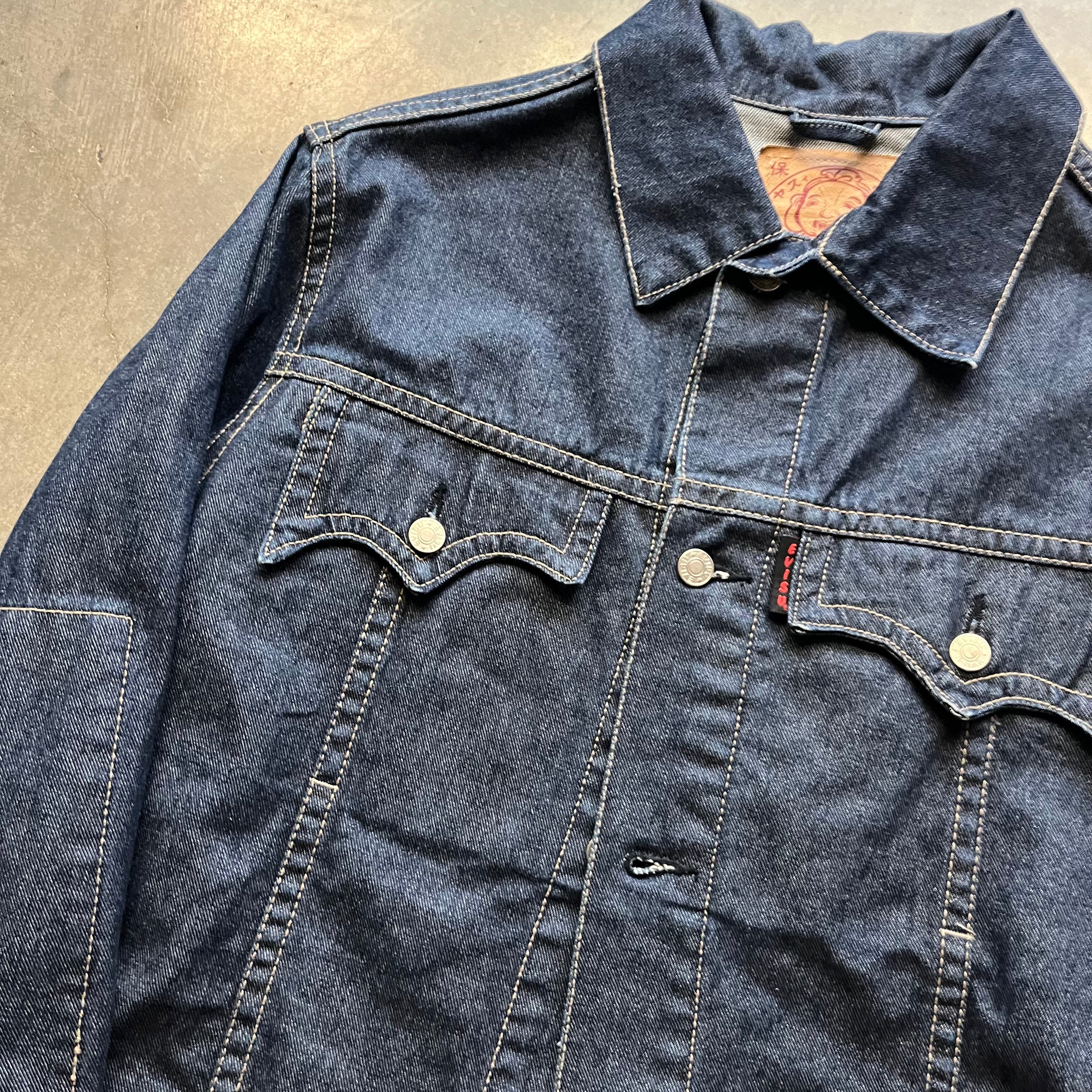 L 00s Mighty Evisu Denim Jacket