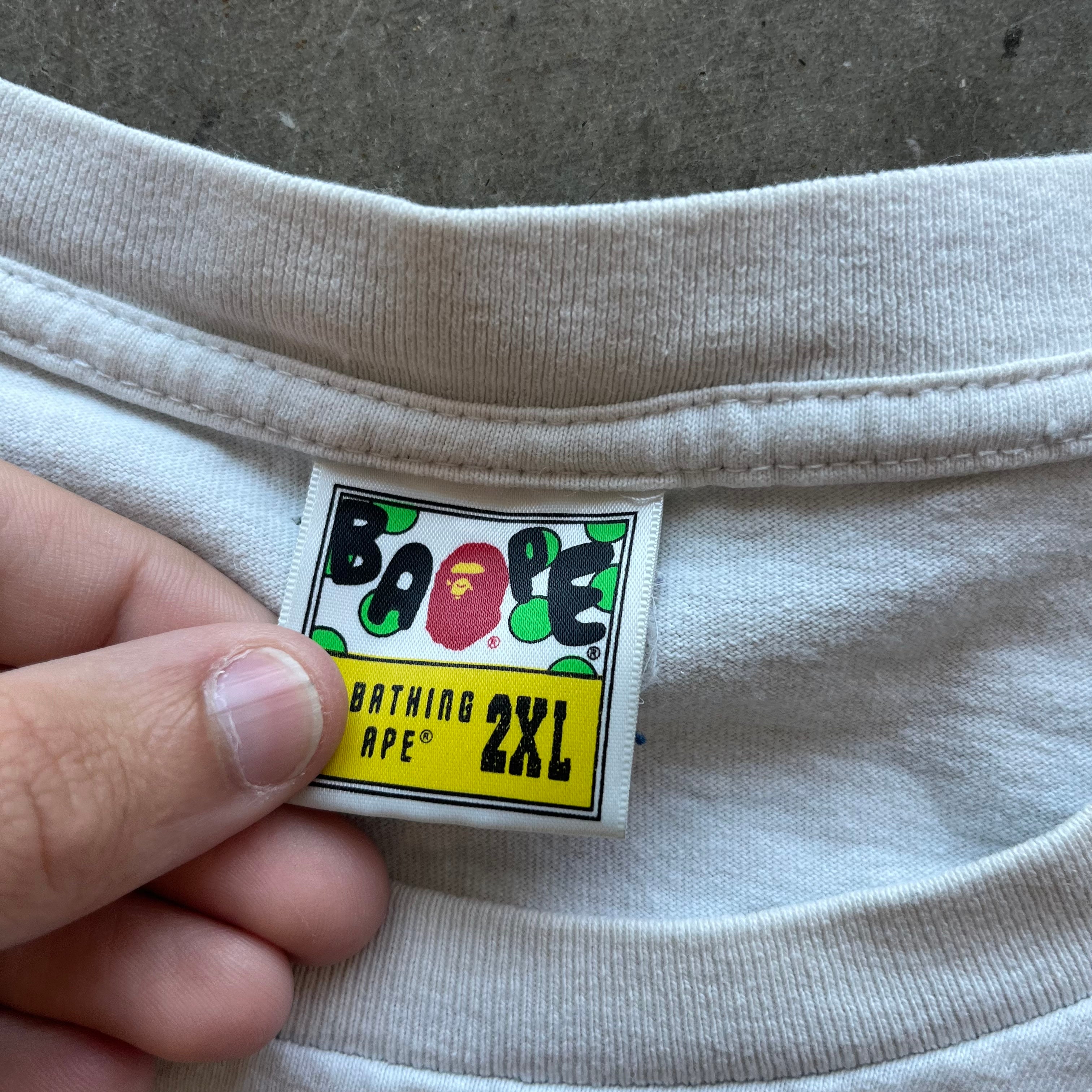 XXL Blue Camo Bape Tee