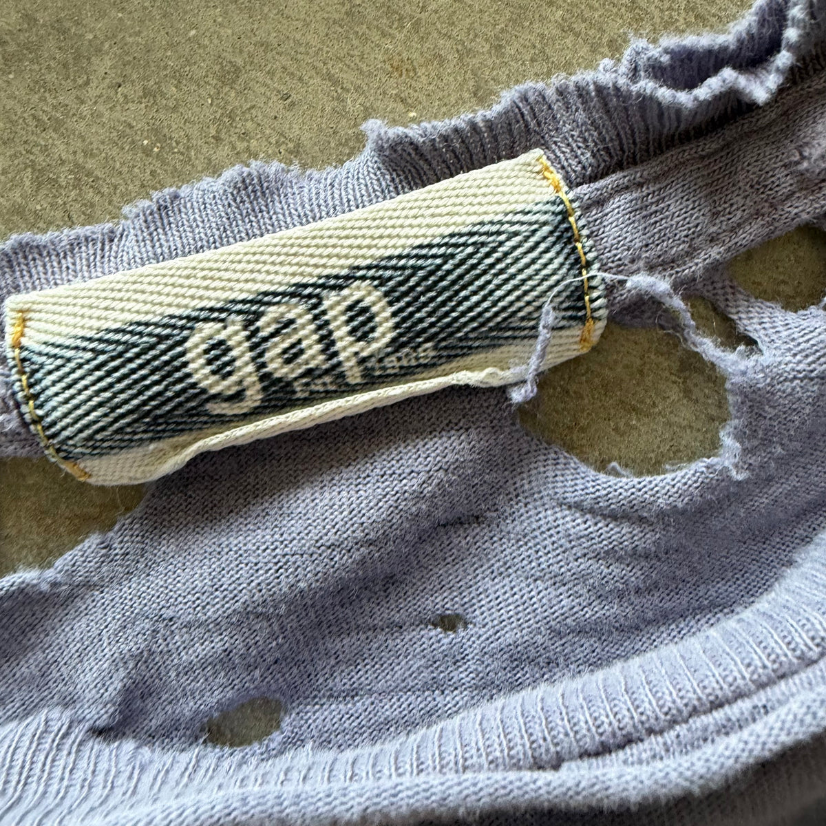 XL Thrashed Gap Blank