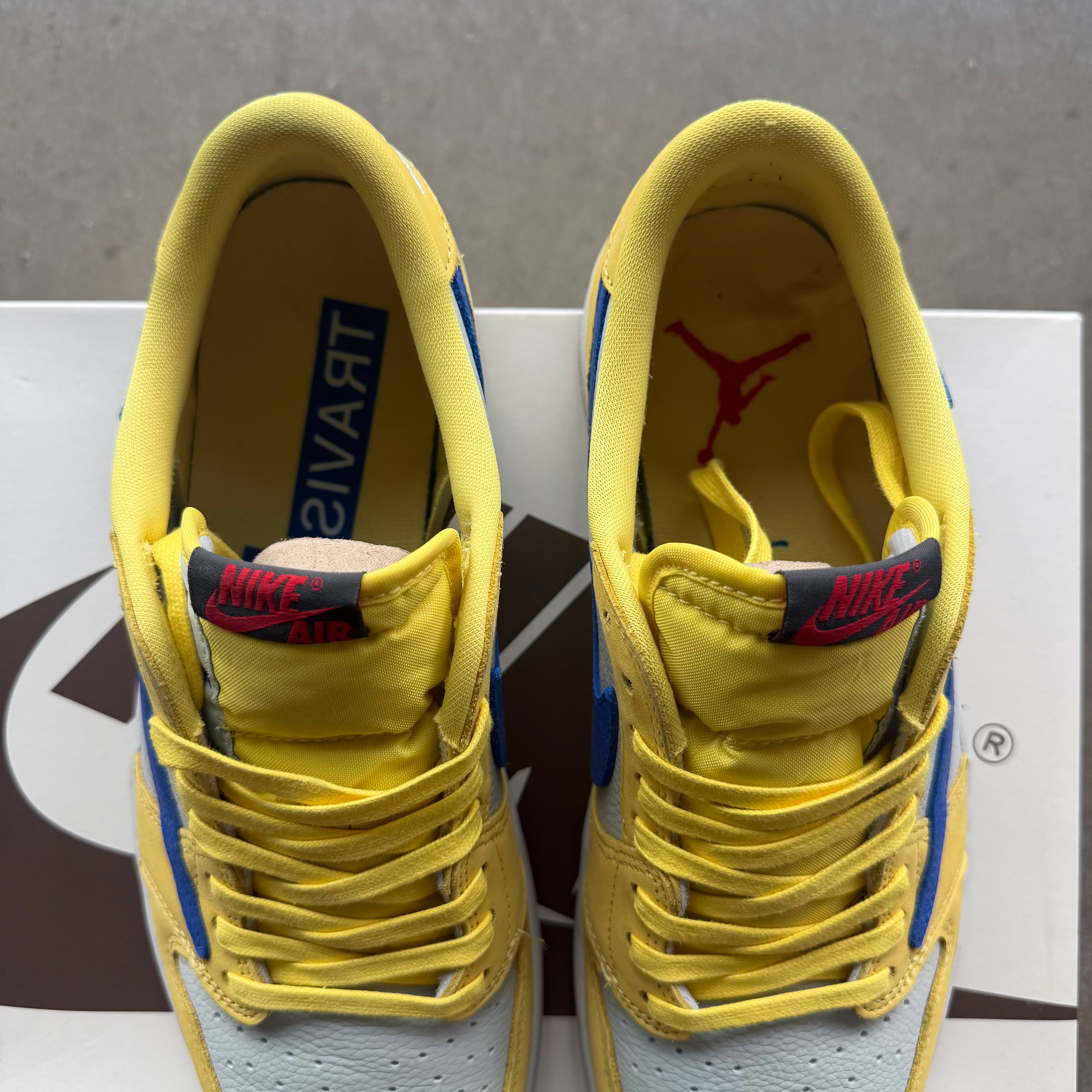 11.5W Jordan 1 Low TS Canary Yellow