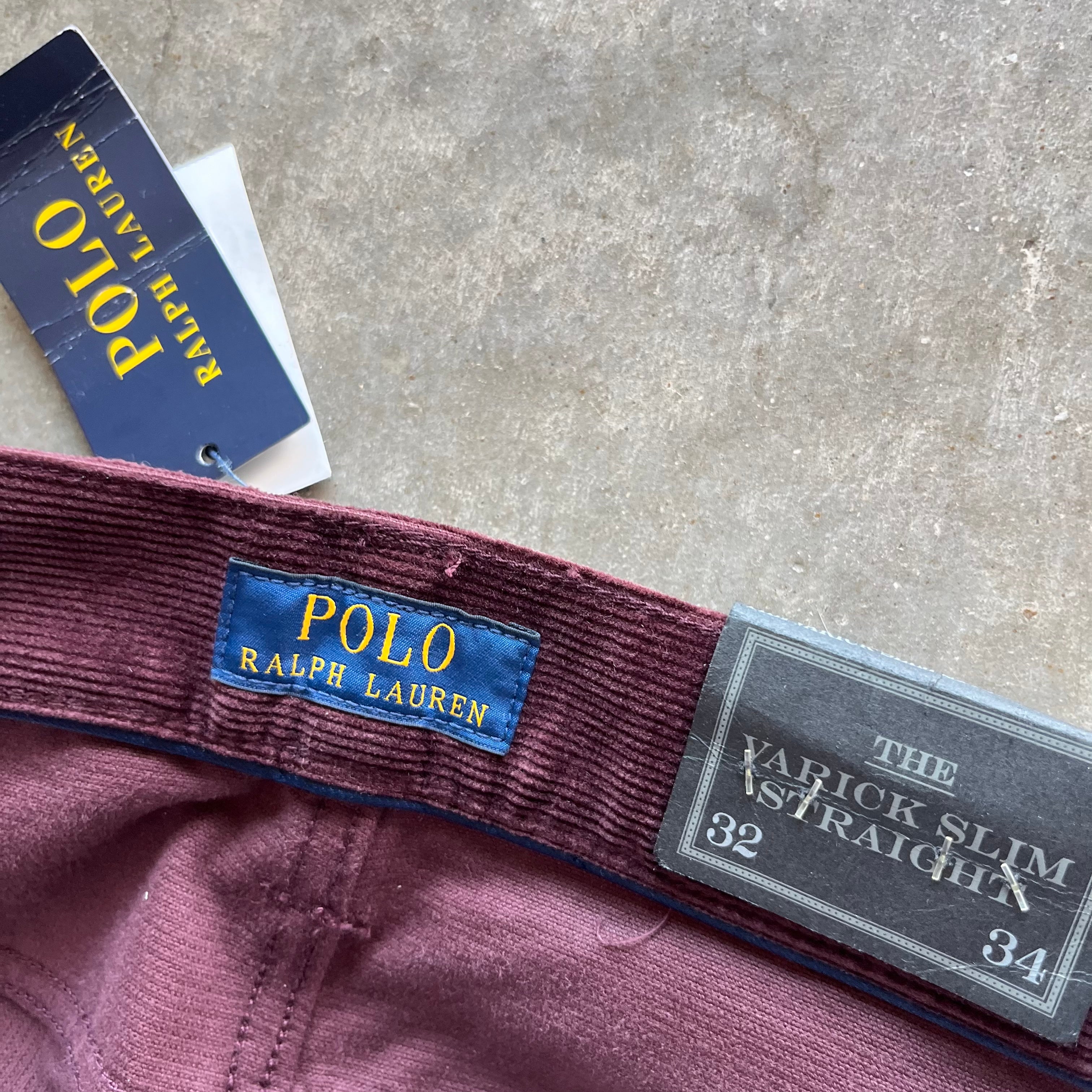 32x34 Polo Ralph Lauren Corduroy Pants
