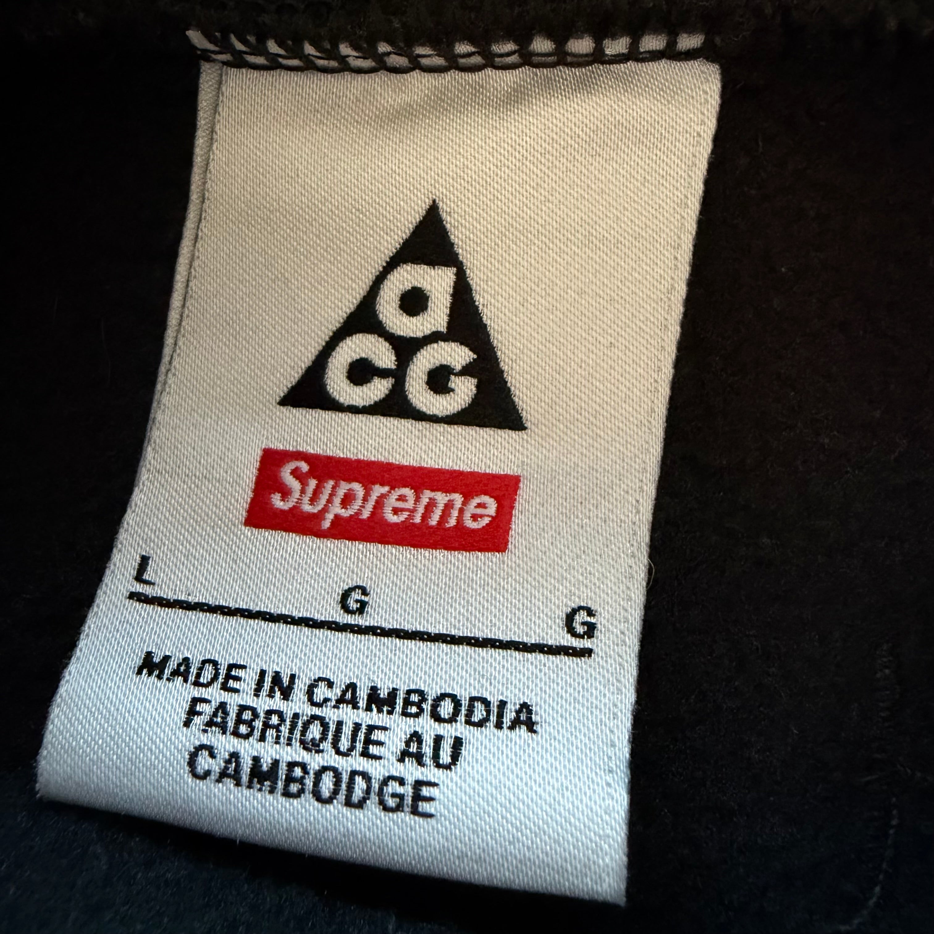 L Supreme Nike ACG Balaclava Hoodie
