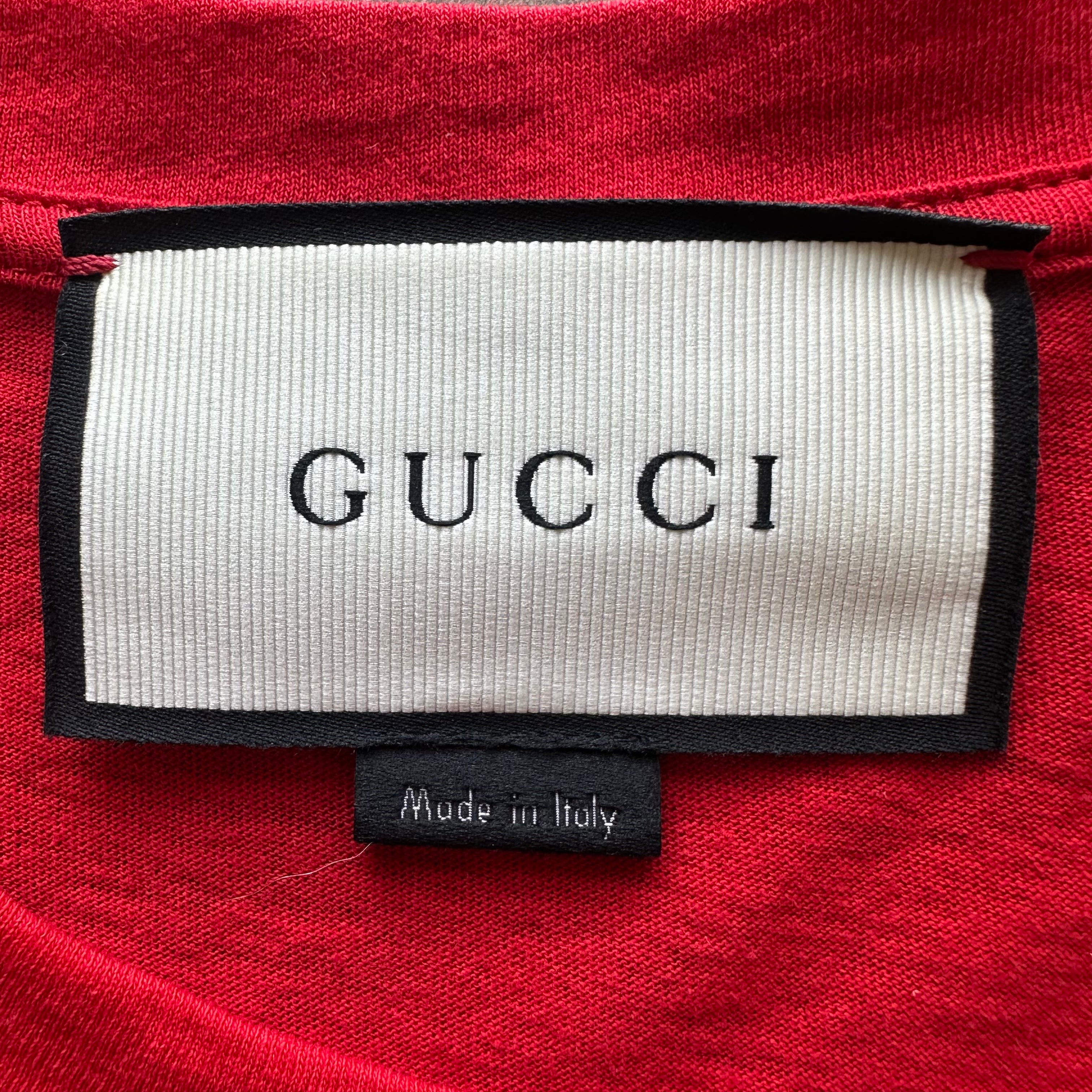 M 00s Gucci Black Dove Tee