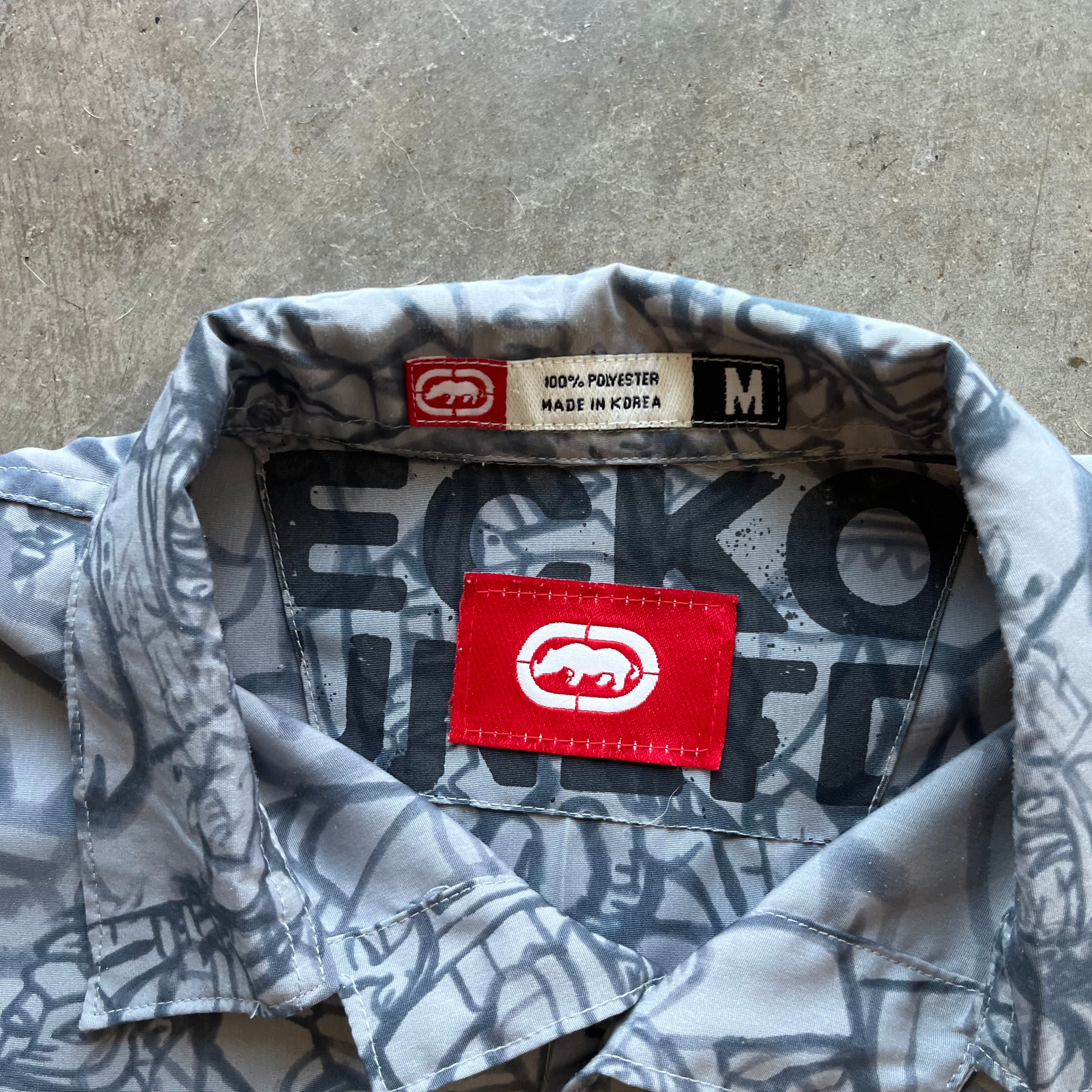M Y2K Ecko Button Up