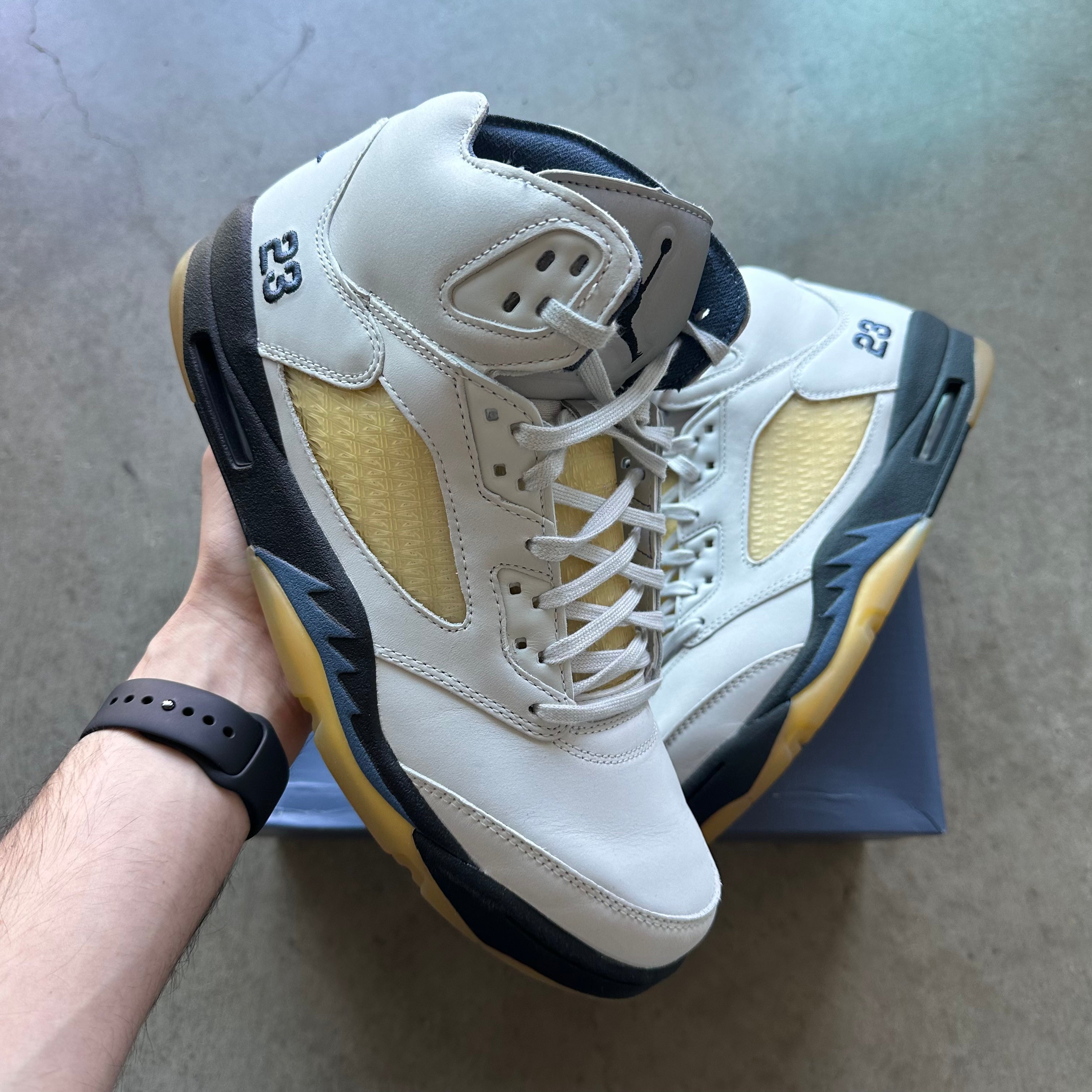 12M Used Jordan 5 AMA White