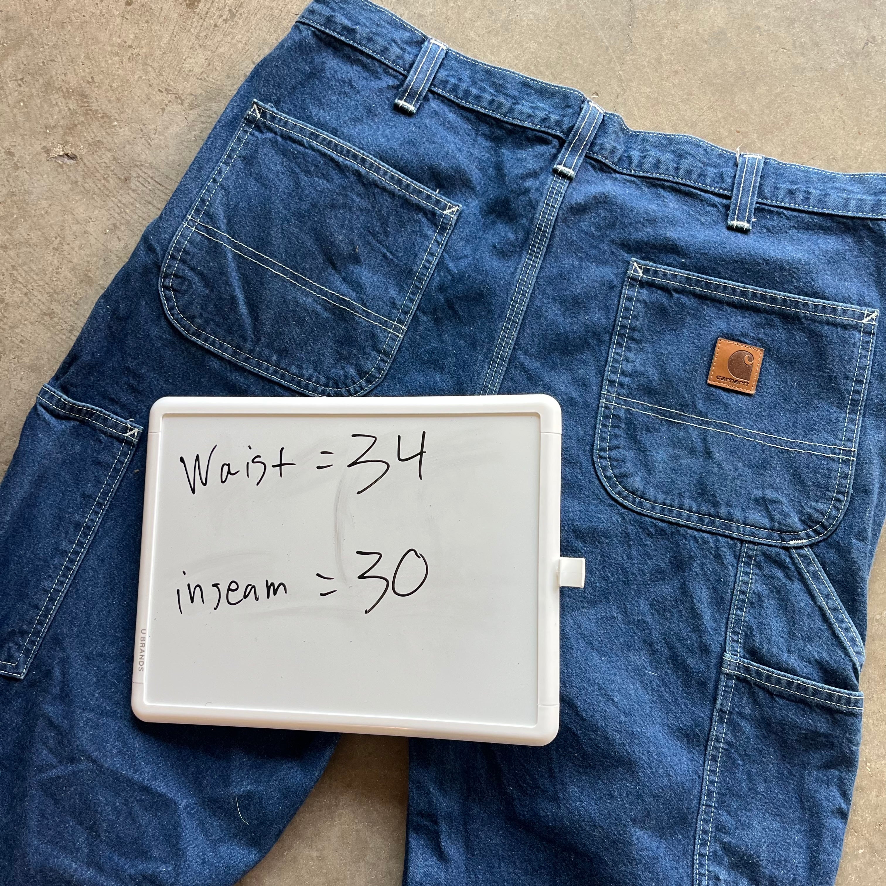 34x30 00s Carhartt Jeans