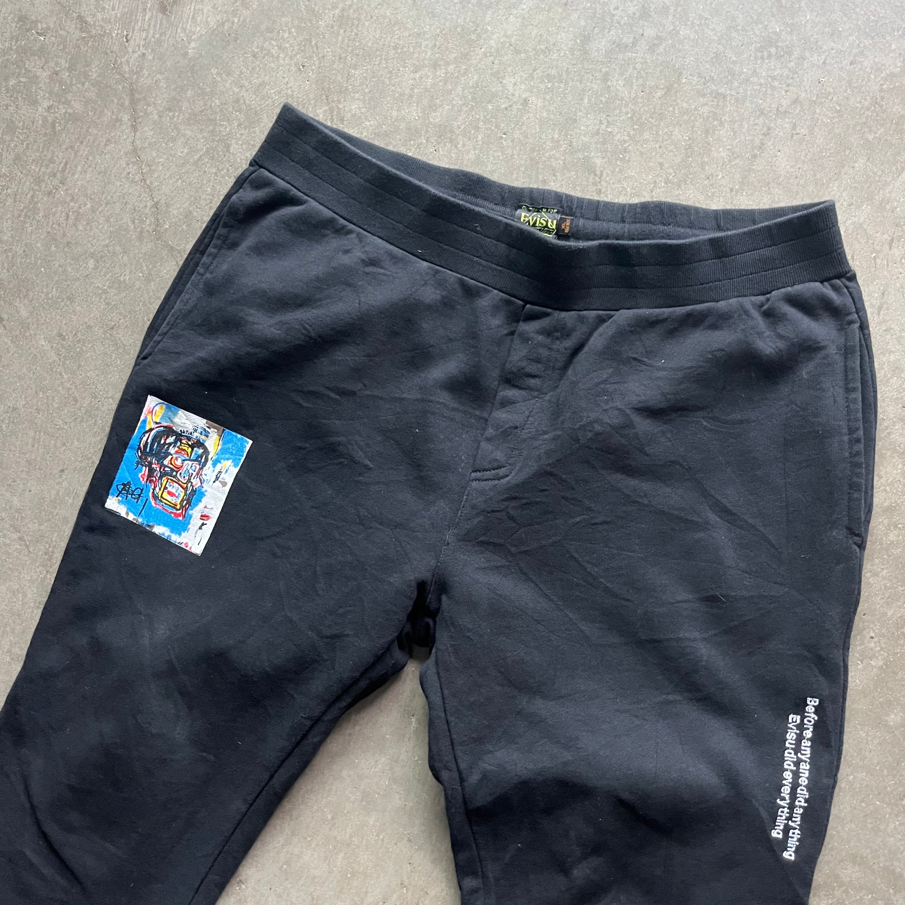 34x27 Evisu Basquiat Sweatpants