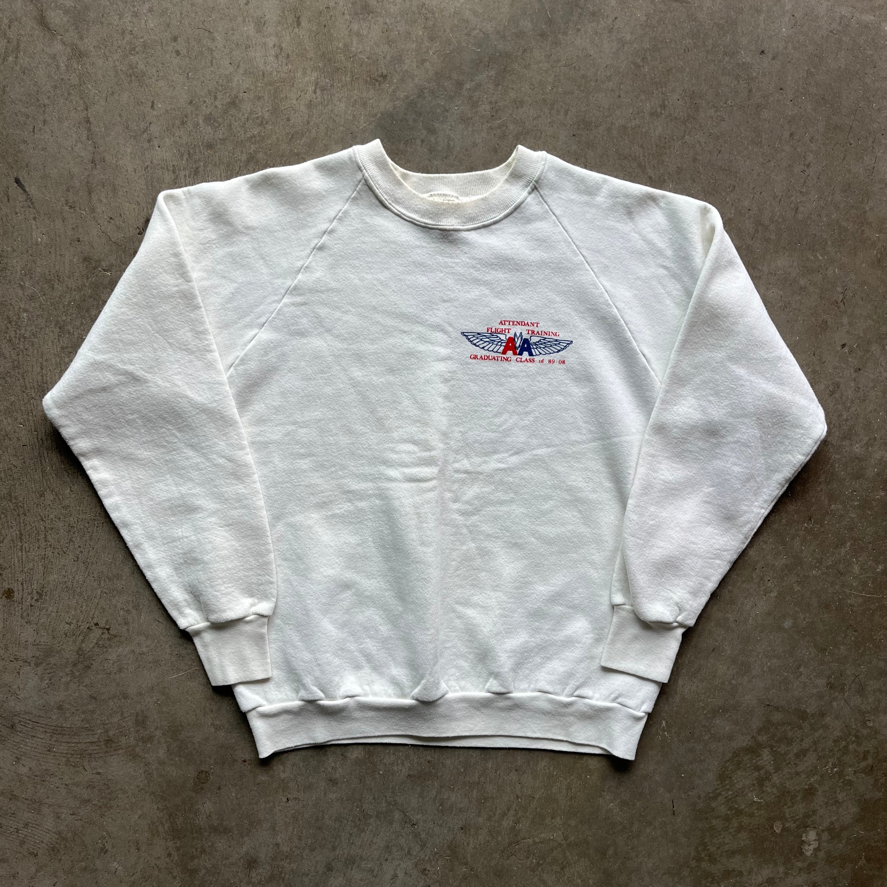 L 1989 American Airlines Crewneck