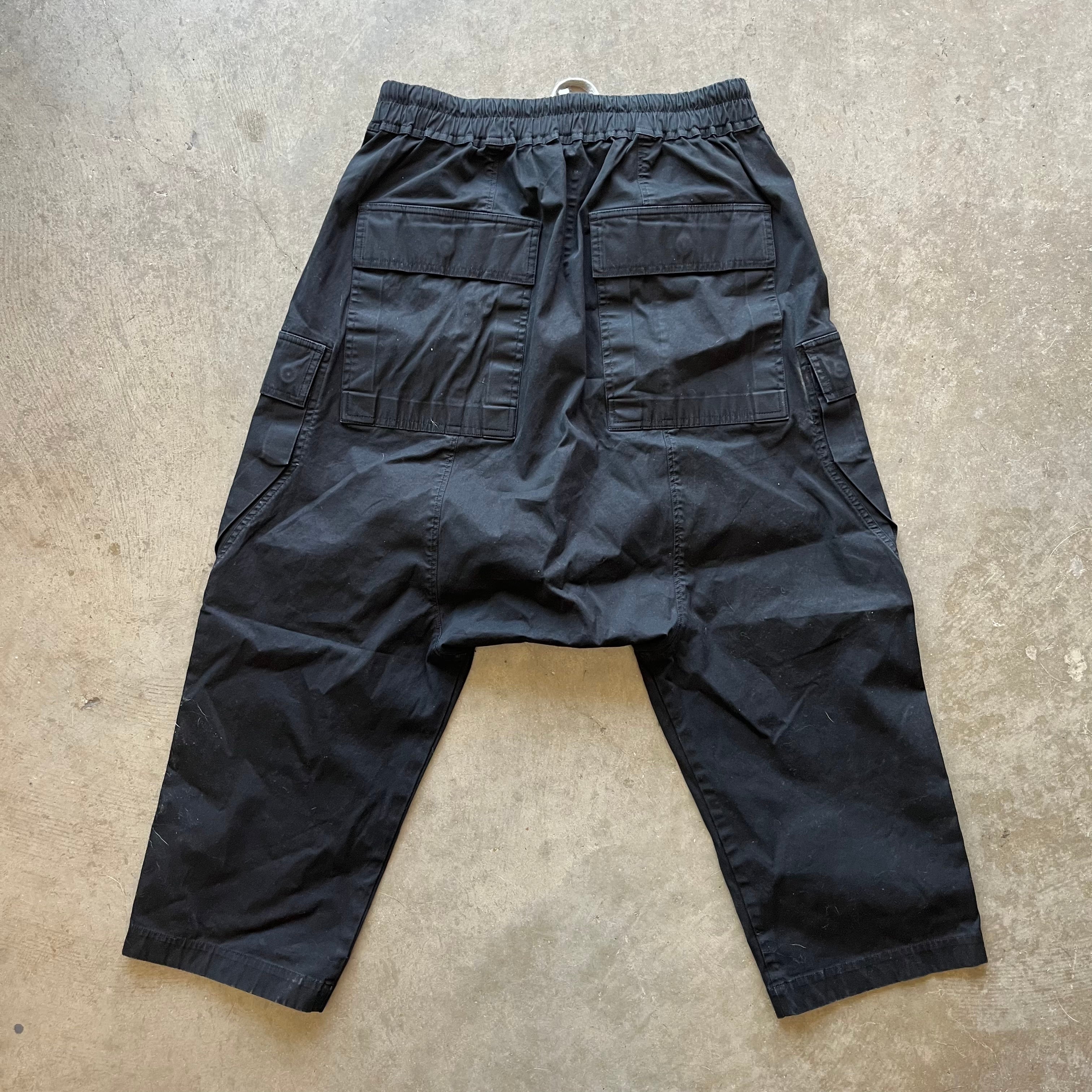 34x26 Rick Owens Drop Crotch Pants
