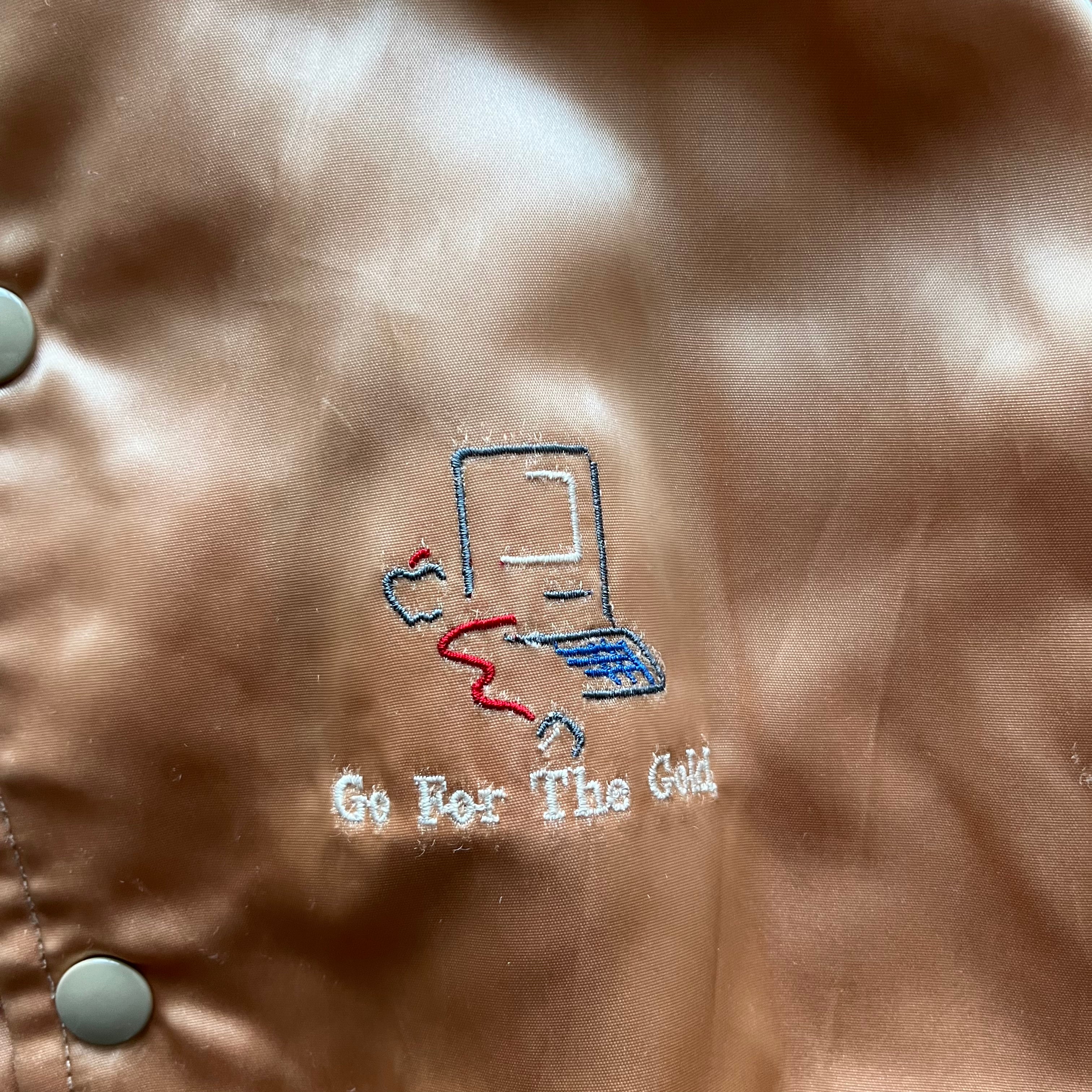 XL 80s 90s Apple Bomber