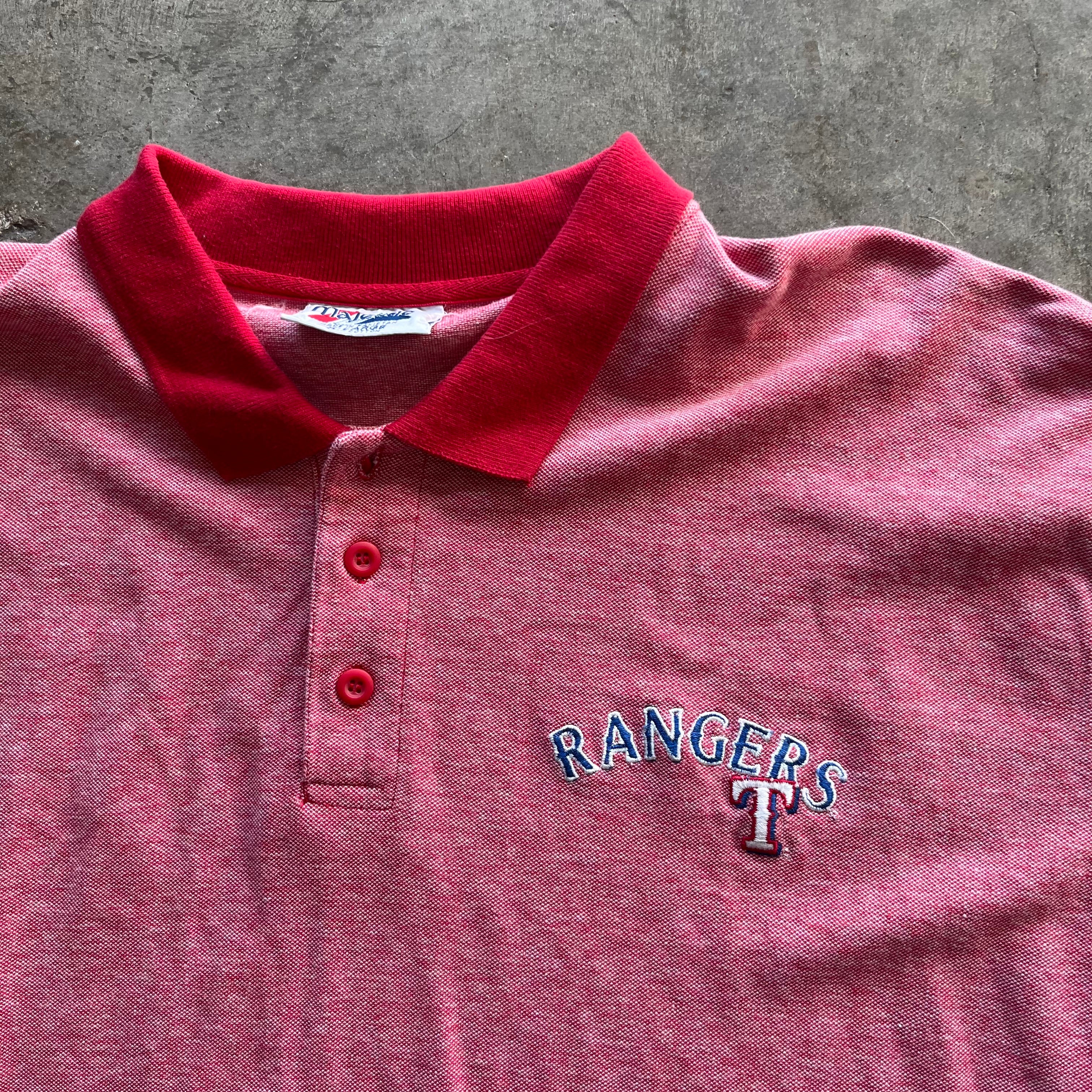 XL 90s Red Rangers Polo