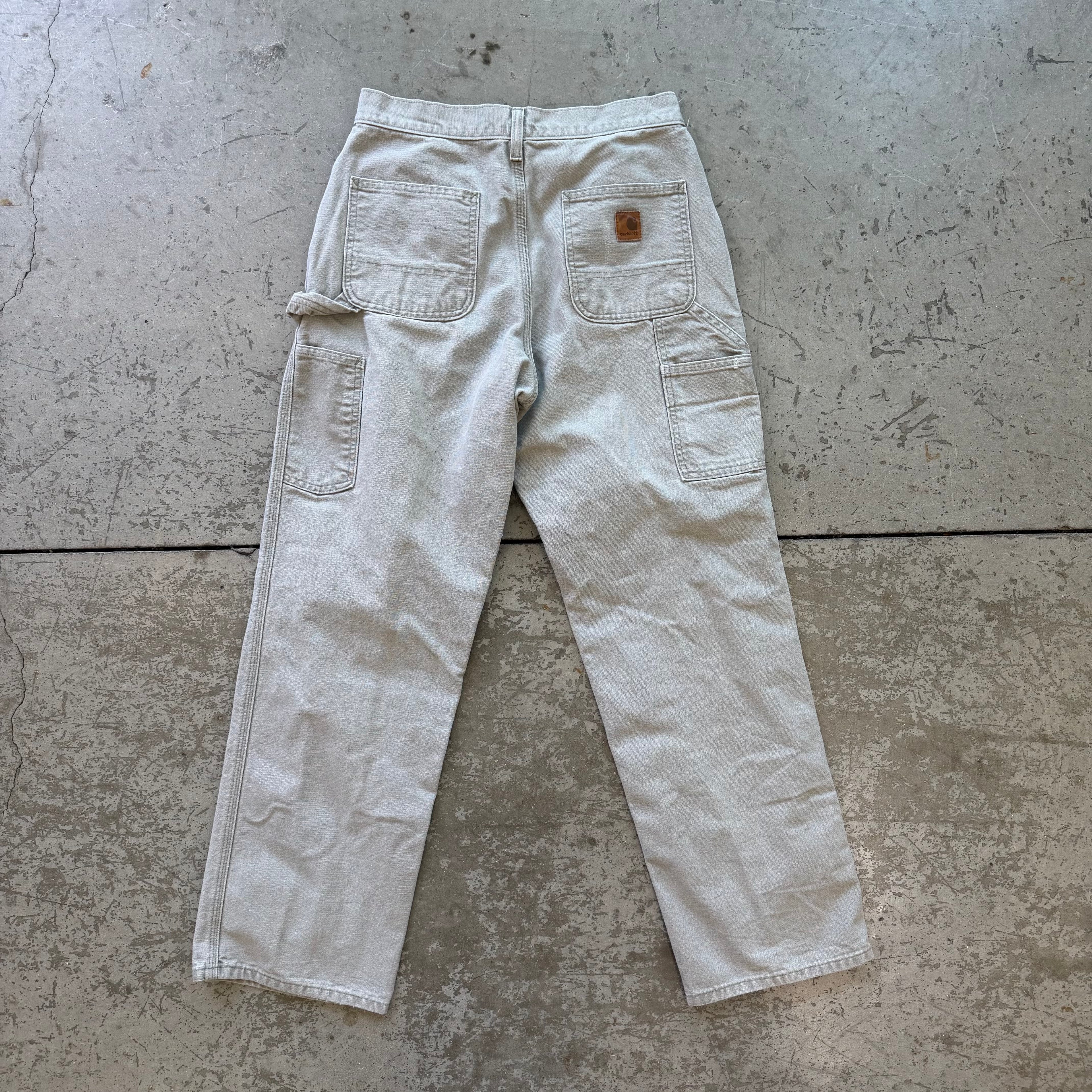 30x32 00s Beige Carhartt Pants