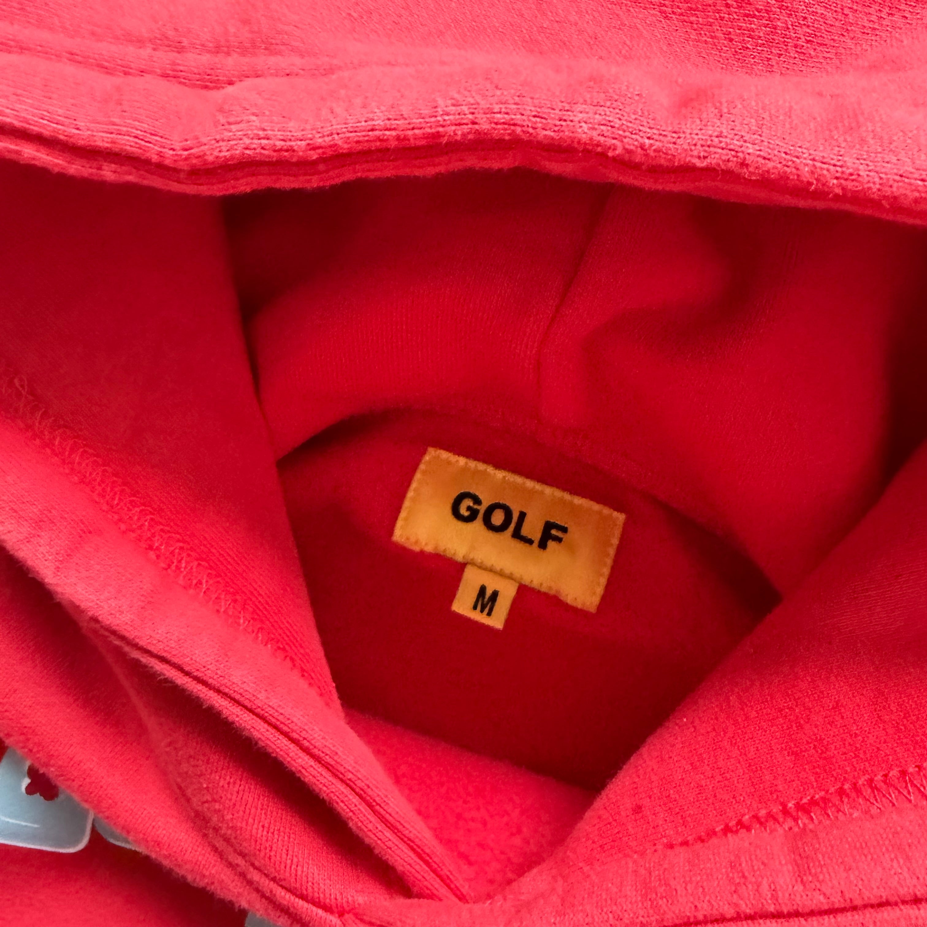 M Red Golf Hoodie