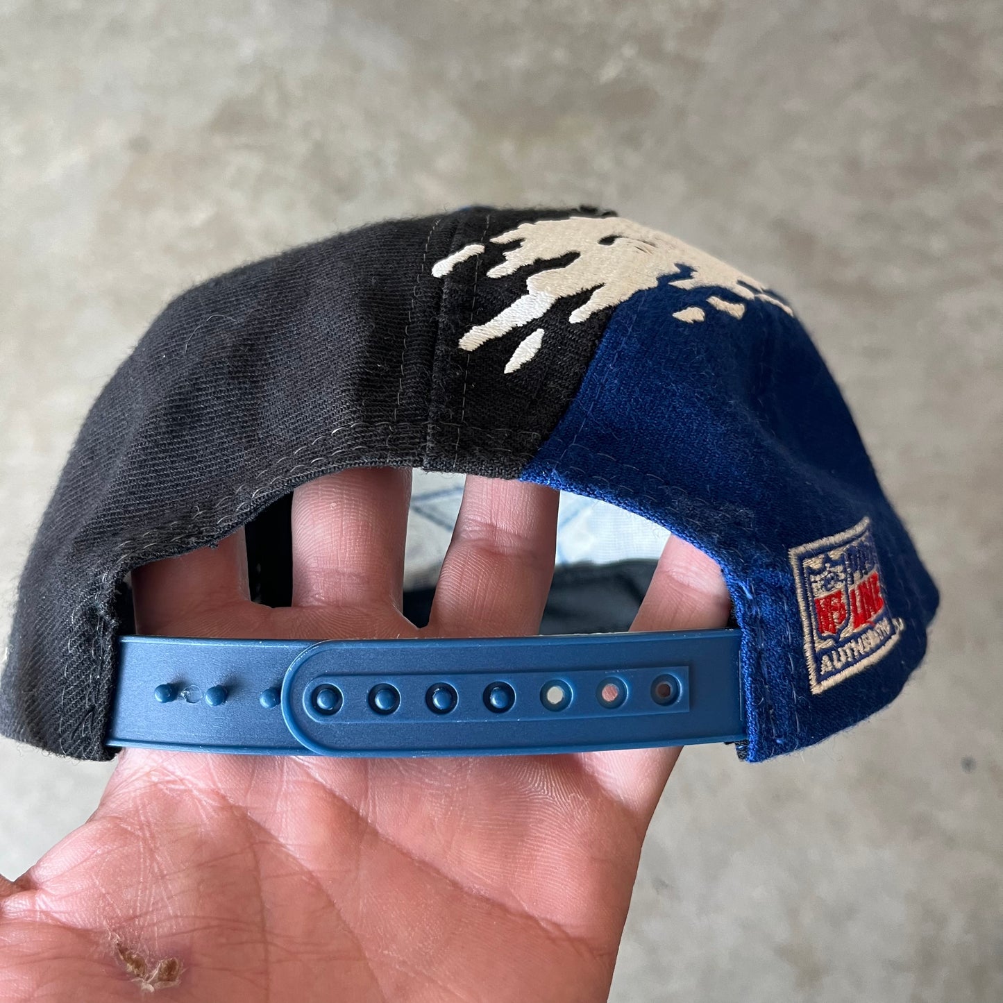 90s Cowboys Splash Snapback Hat