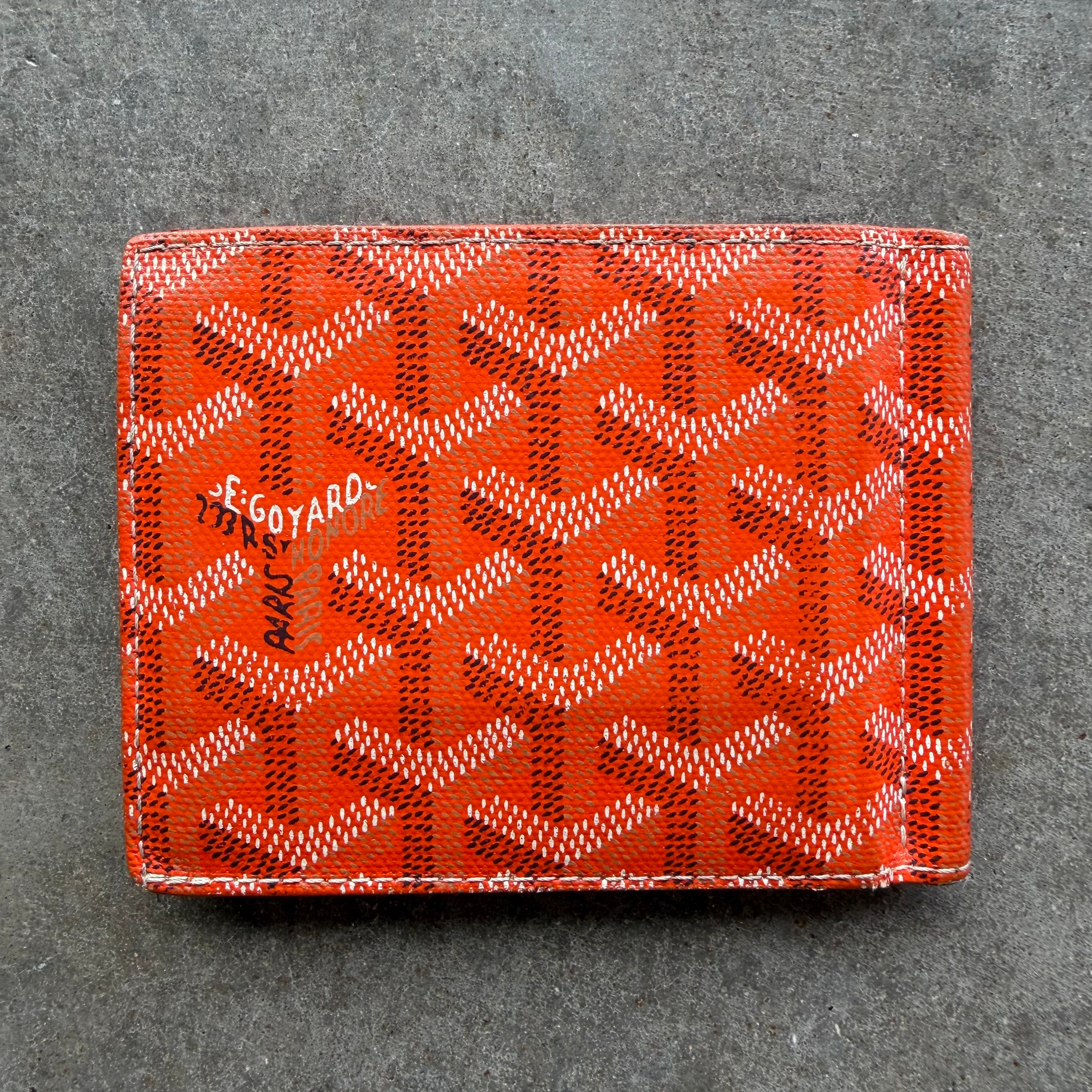 Goyard St Thomas Billfold Orange