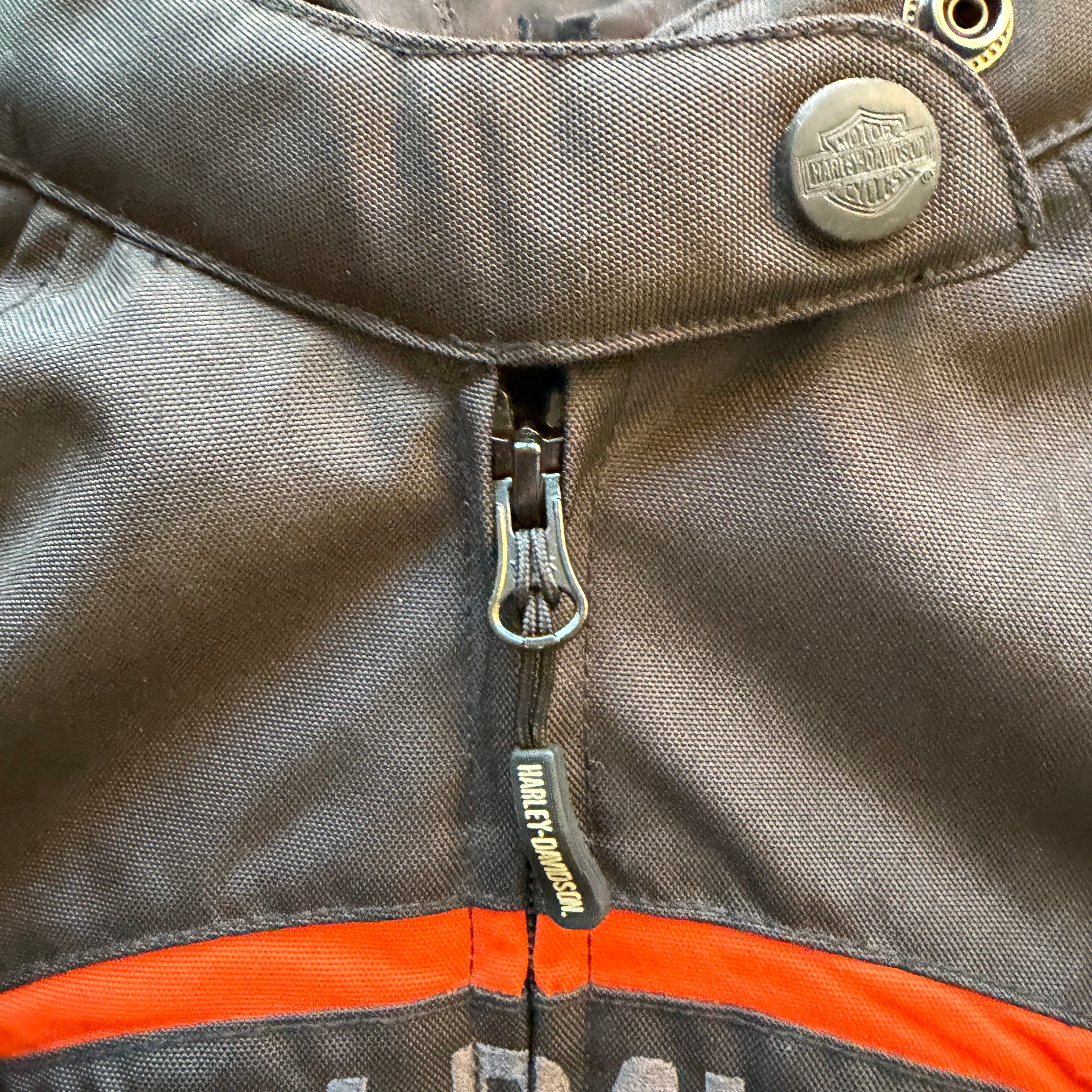 M 00s Padded Harley Biker Jacket