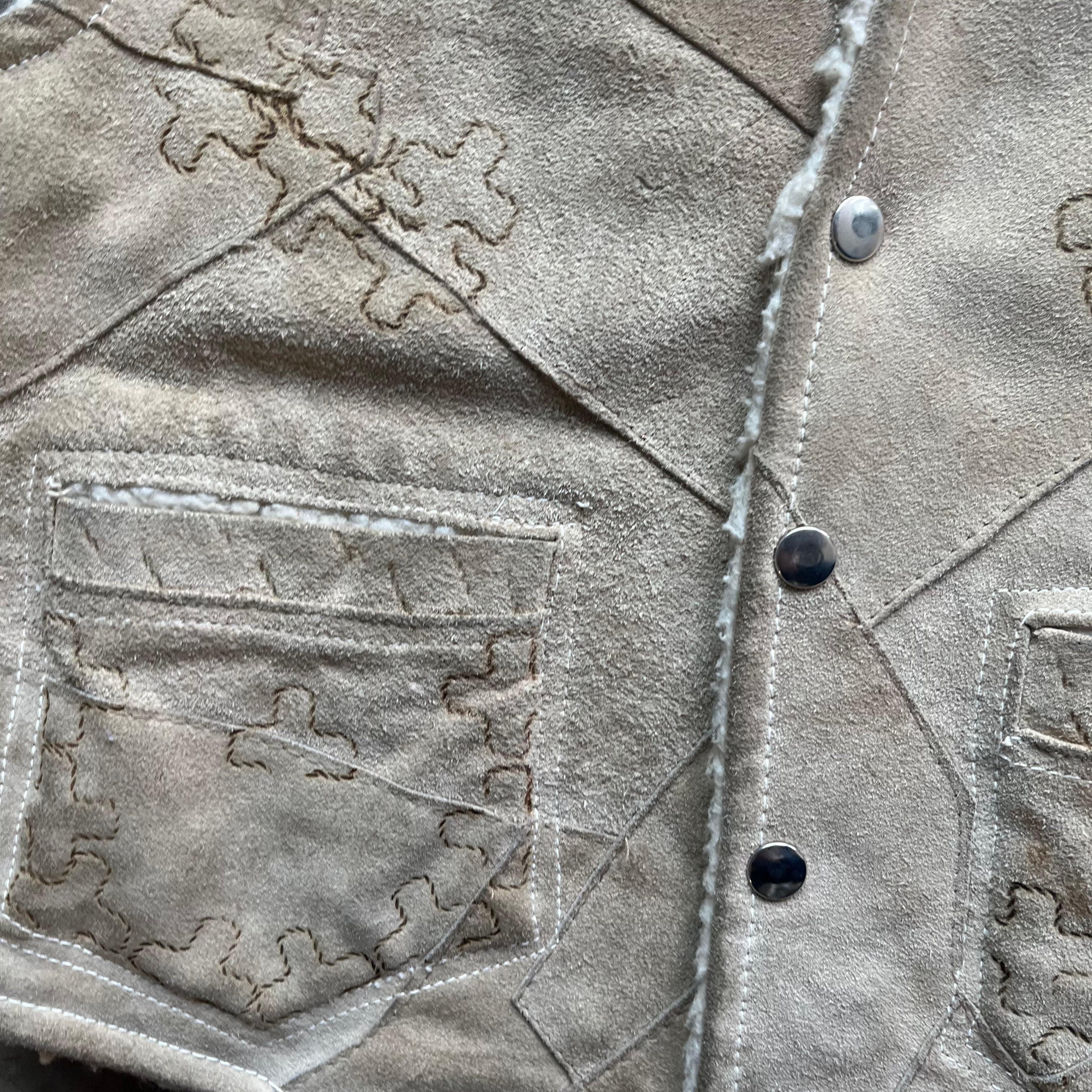 L 80s Horse Vest