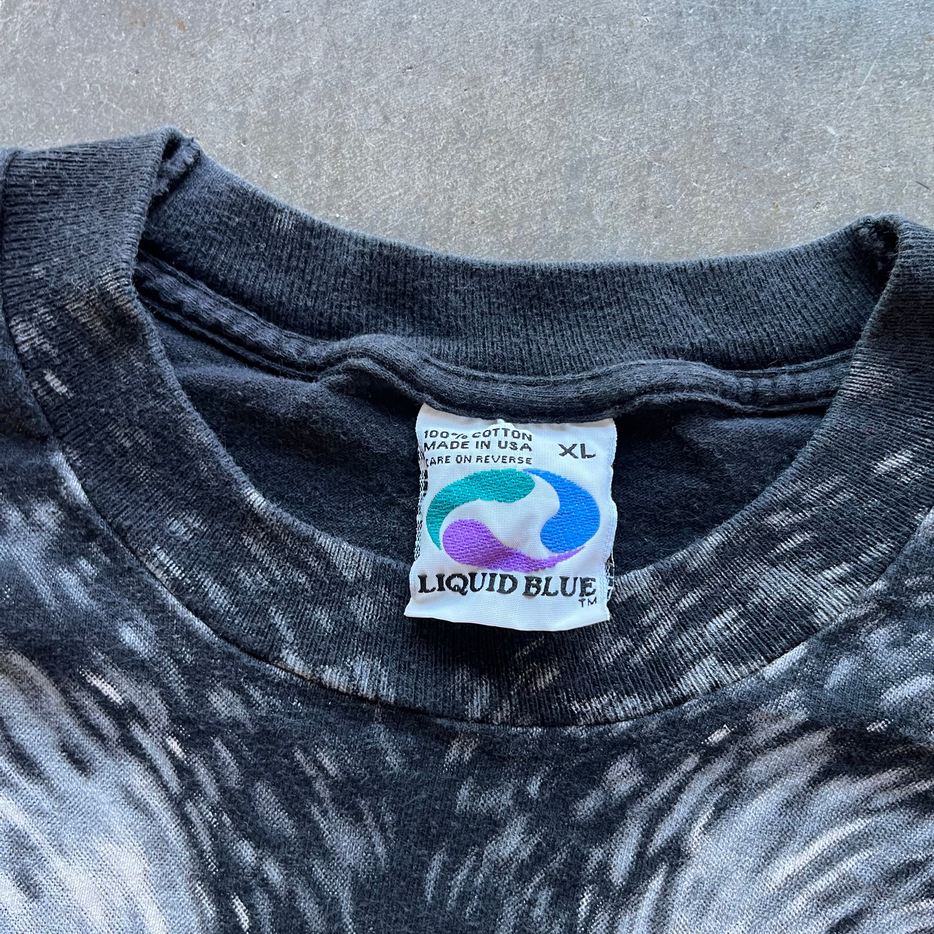 XL 95 Liquid Blue Wolf Tee