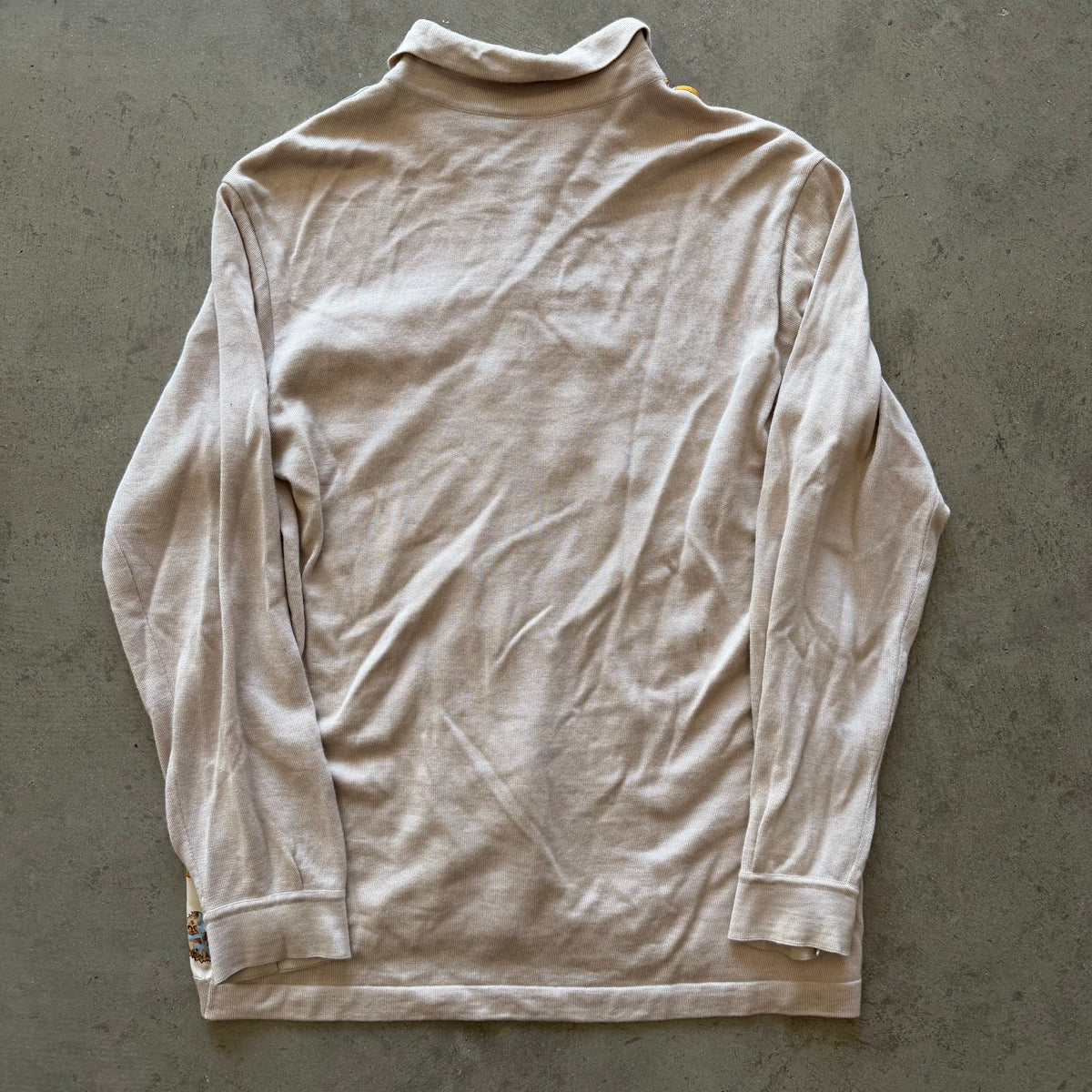 M 90s Hermes Silk Floral Button Up