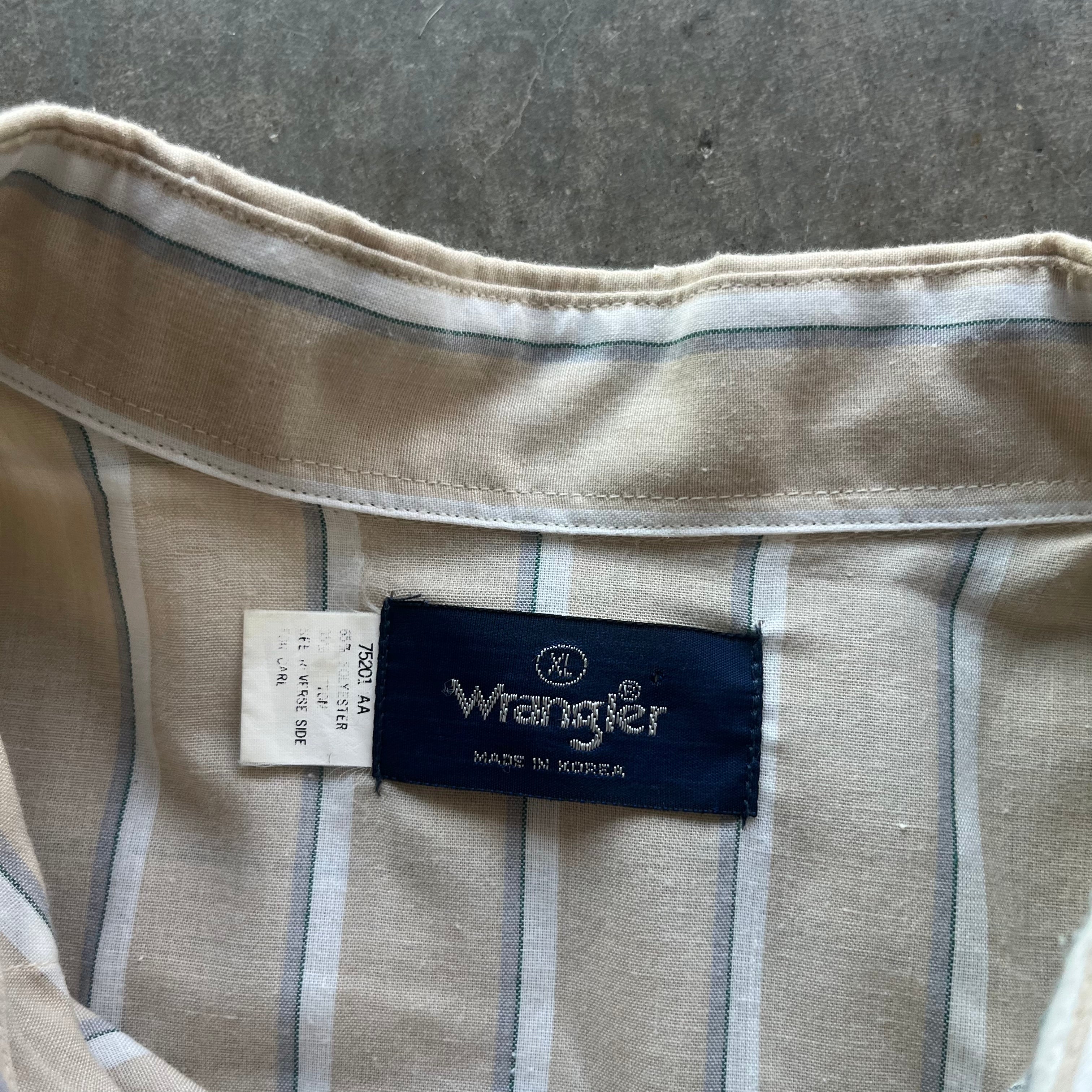 XL 1970s Wrangler Pearl Snap