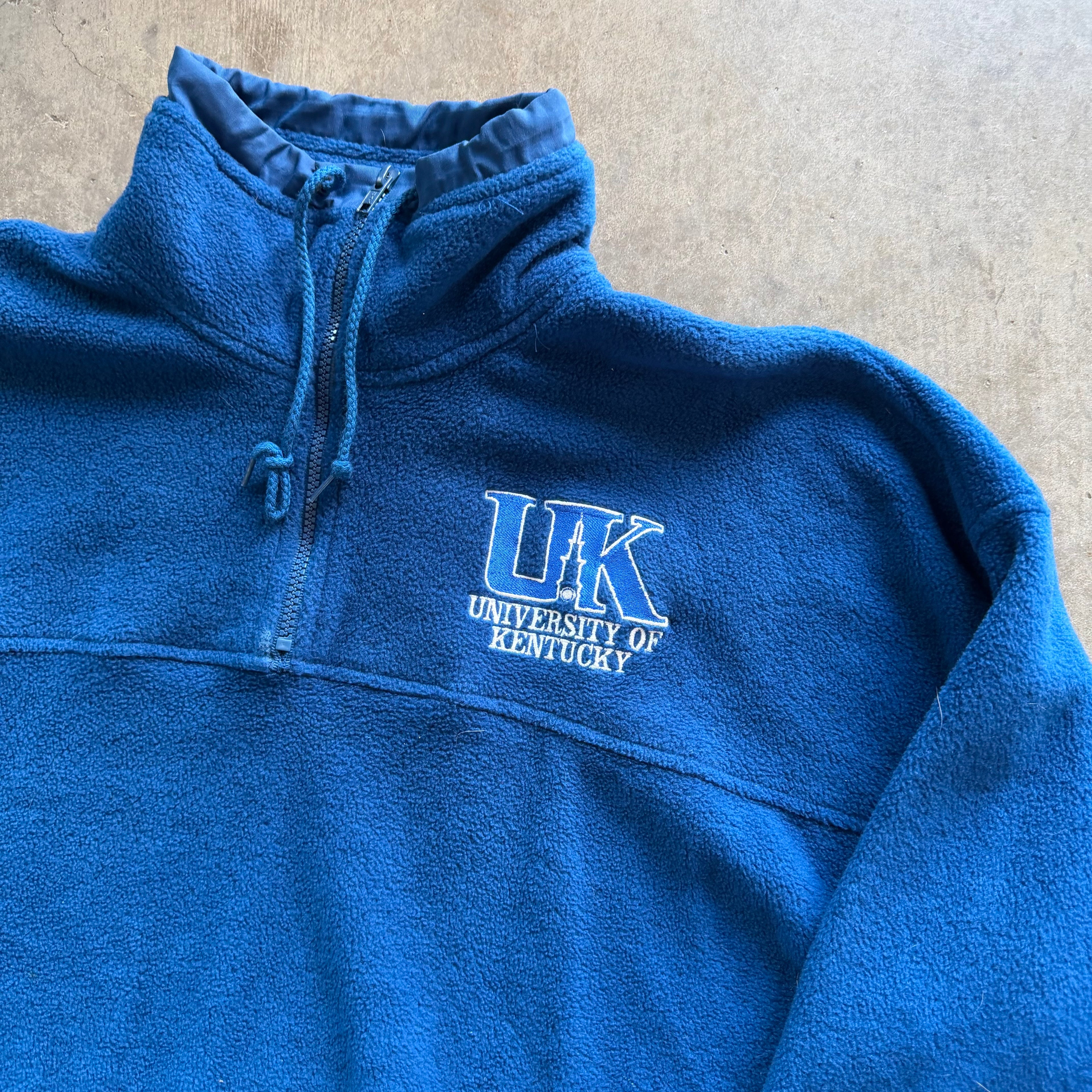 XL 90s Kentucky Fleece Quarter Zip