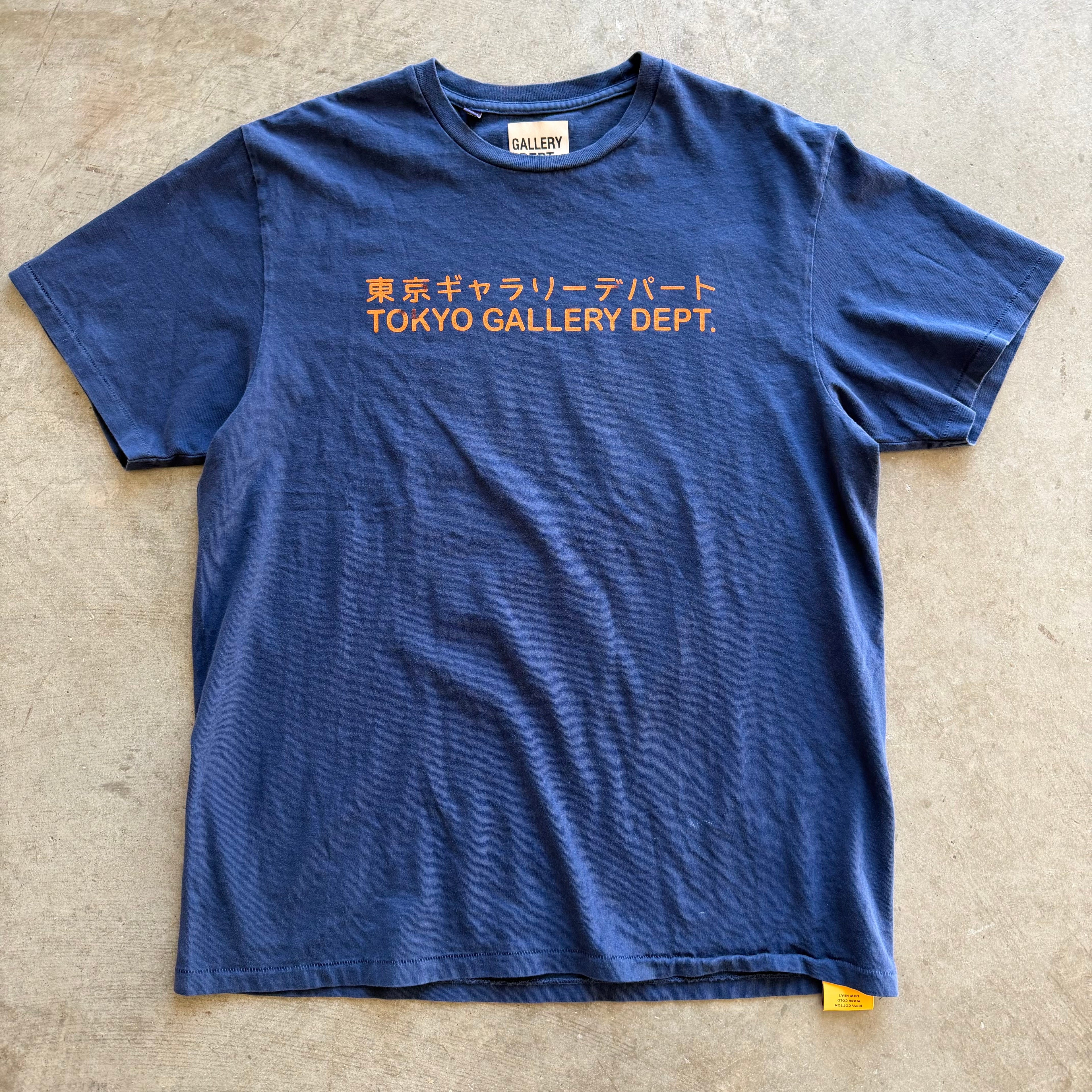 L Gallery Dept Tokyo Tee Navy