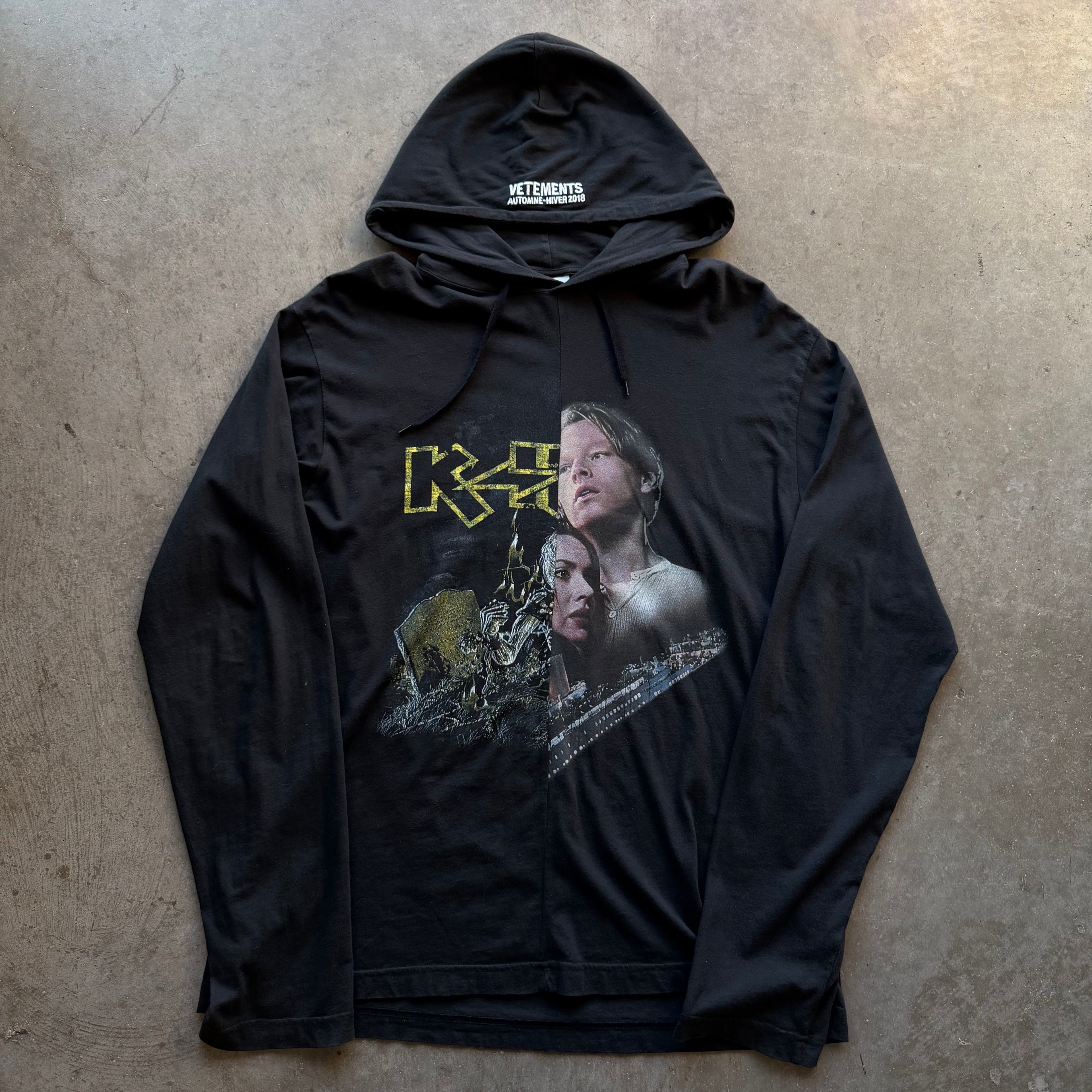 XS Vetments Titanic Hoodie