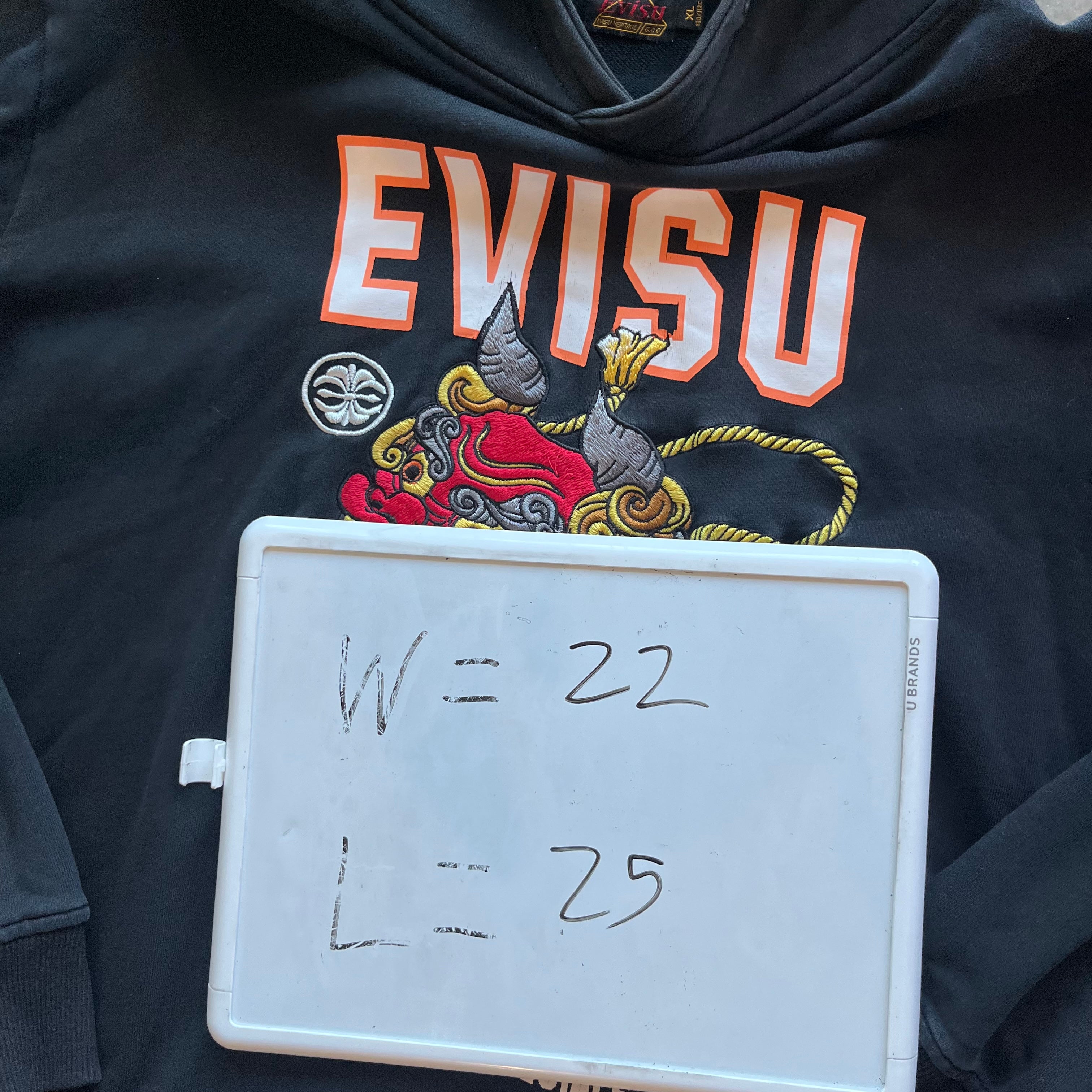 XL “1991” Evisu Hoodie
