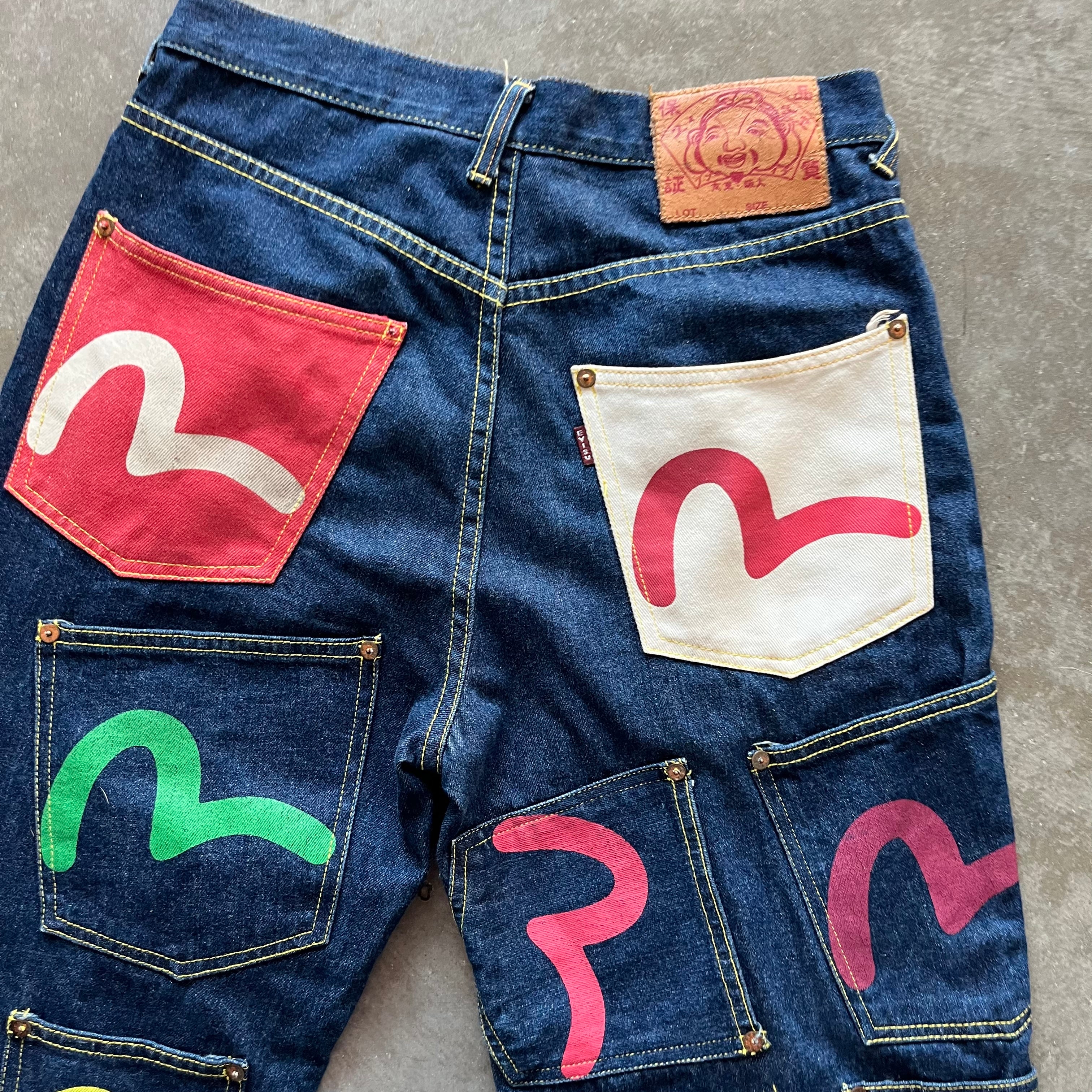 31x30 Multi-pocket Evisu Jeans