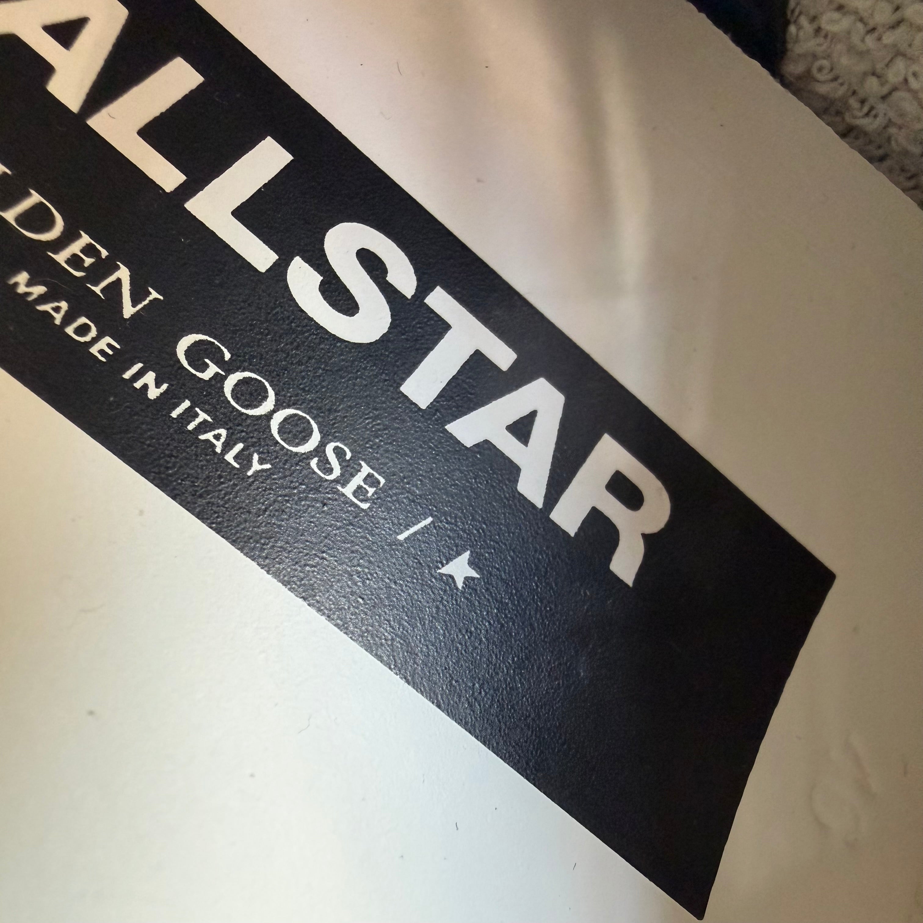 13 Golden Goose Ballstar Black White
