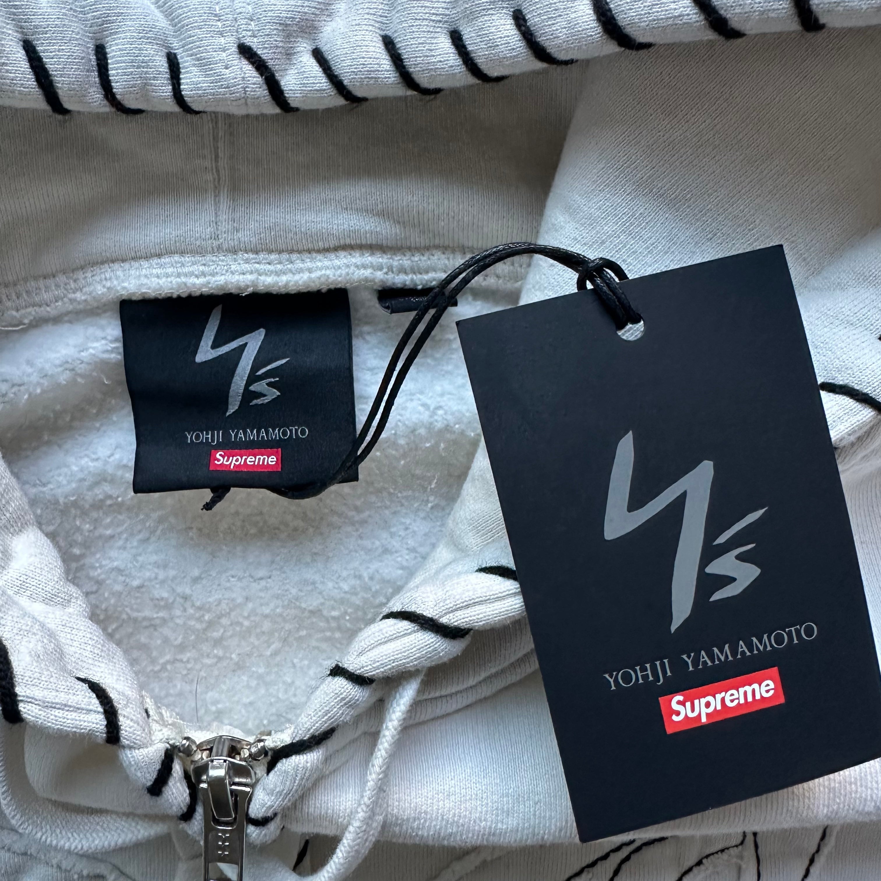 XXL Yohji x Supreme Cream Skull Full Zip