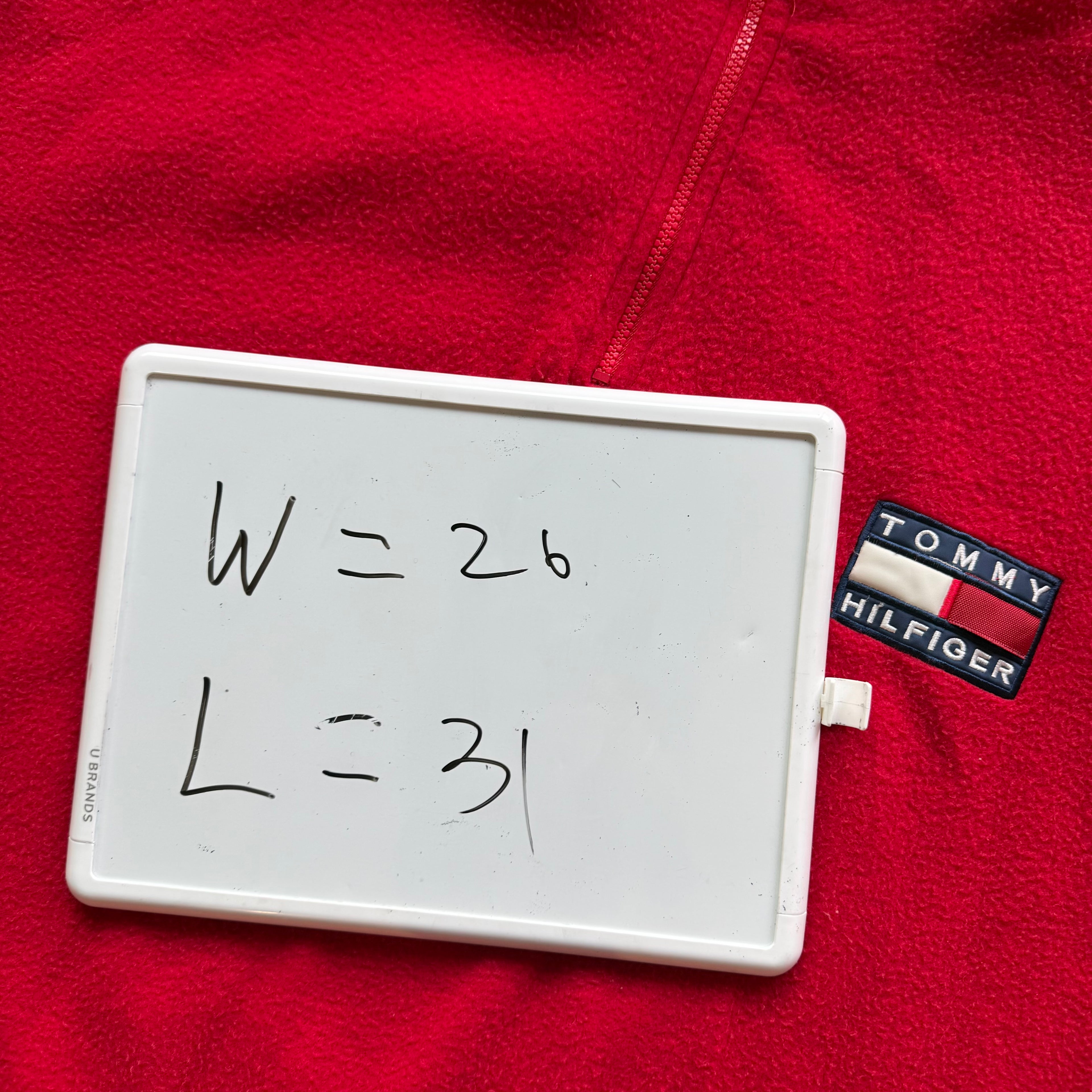 XL 90s Tommy Hilfiger Fleece Quarter Zip