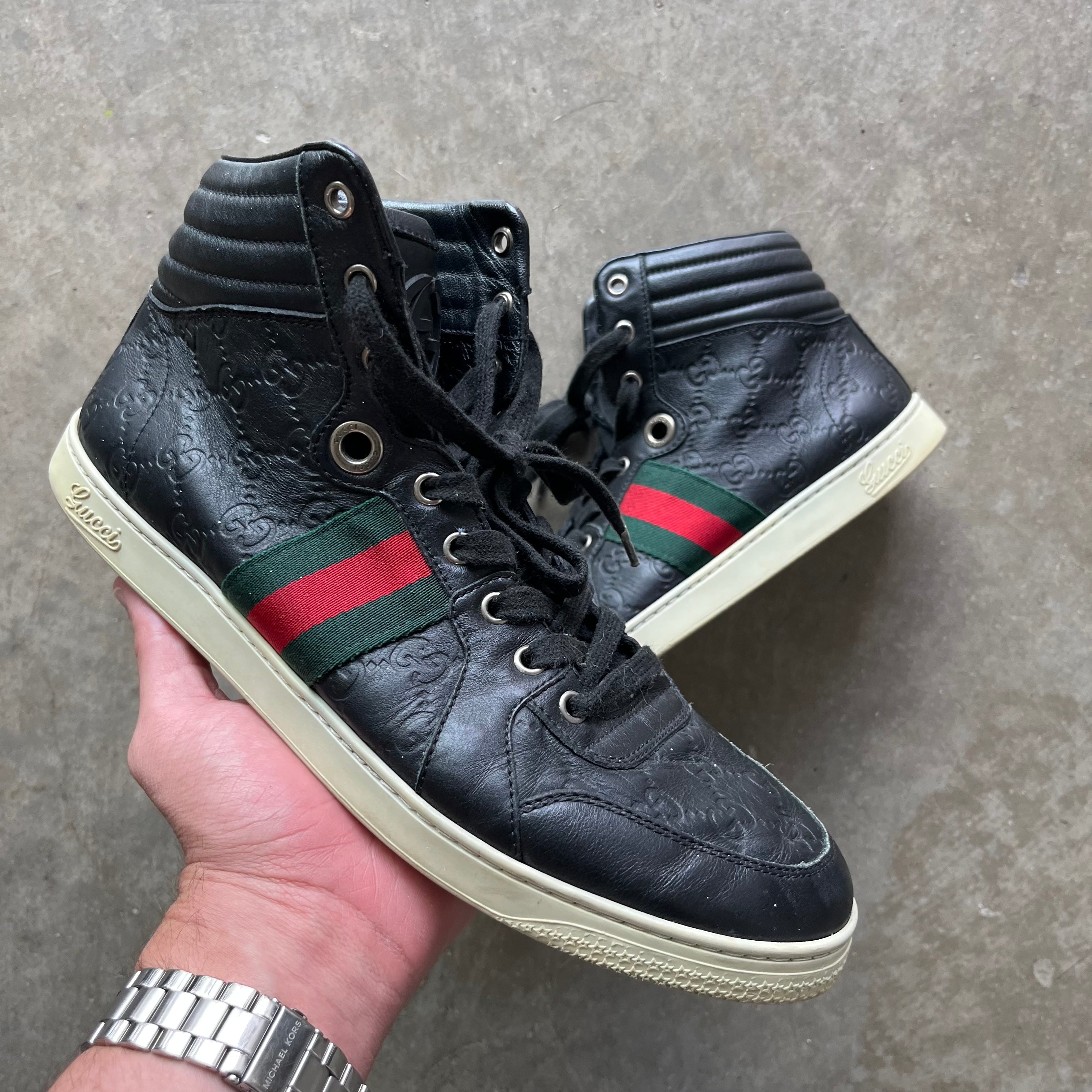 9 Used Gucci High Top Sneaker